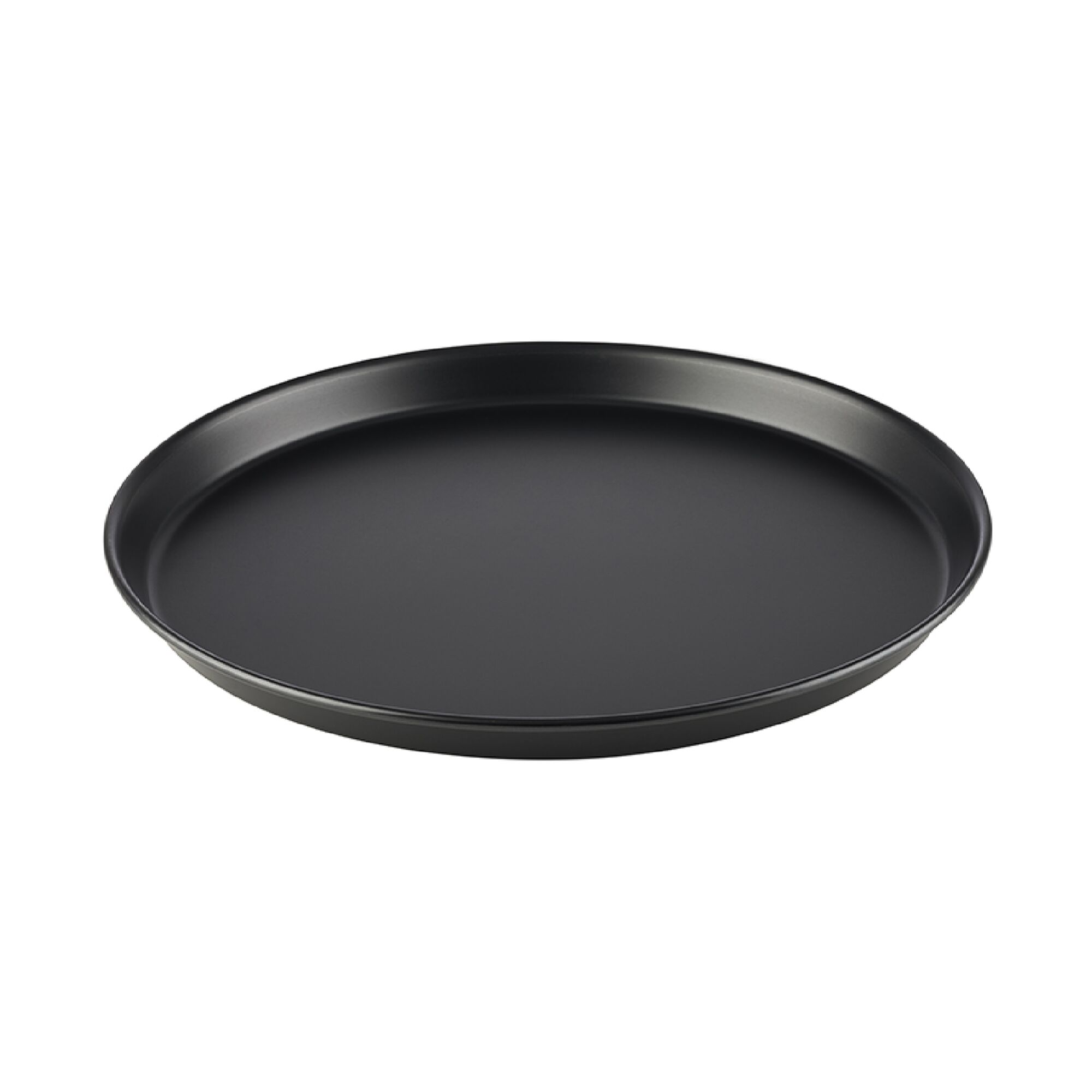 (6 pièces) Plaque à pizza - tôle bleue - Ø 320 mm - hauteur : 25 mm