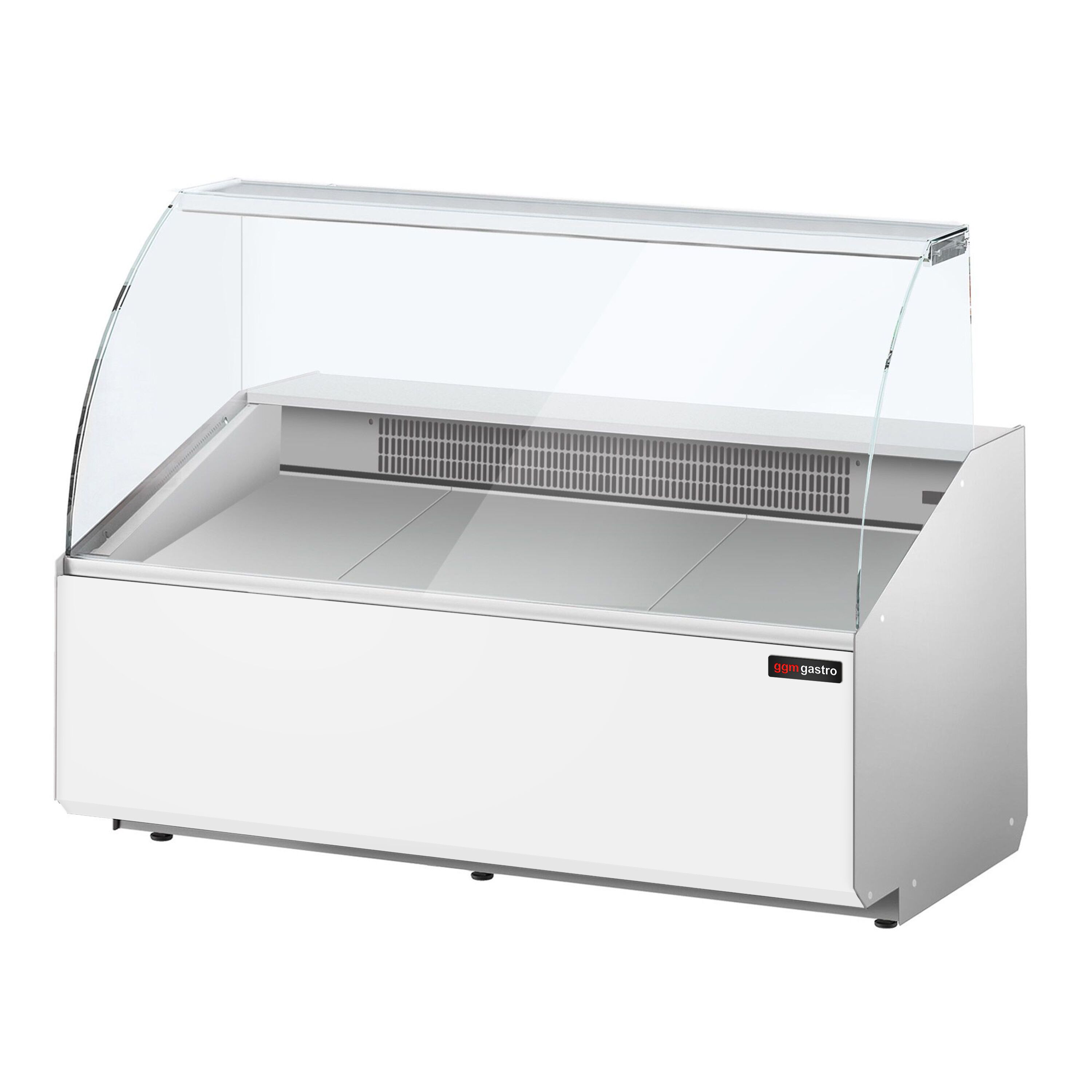 Serve Over Counter - 1568x979mm - front panel white - capacity 324 litres