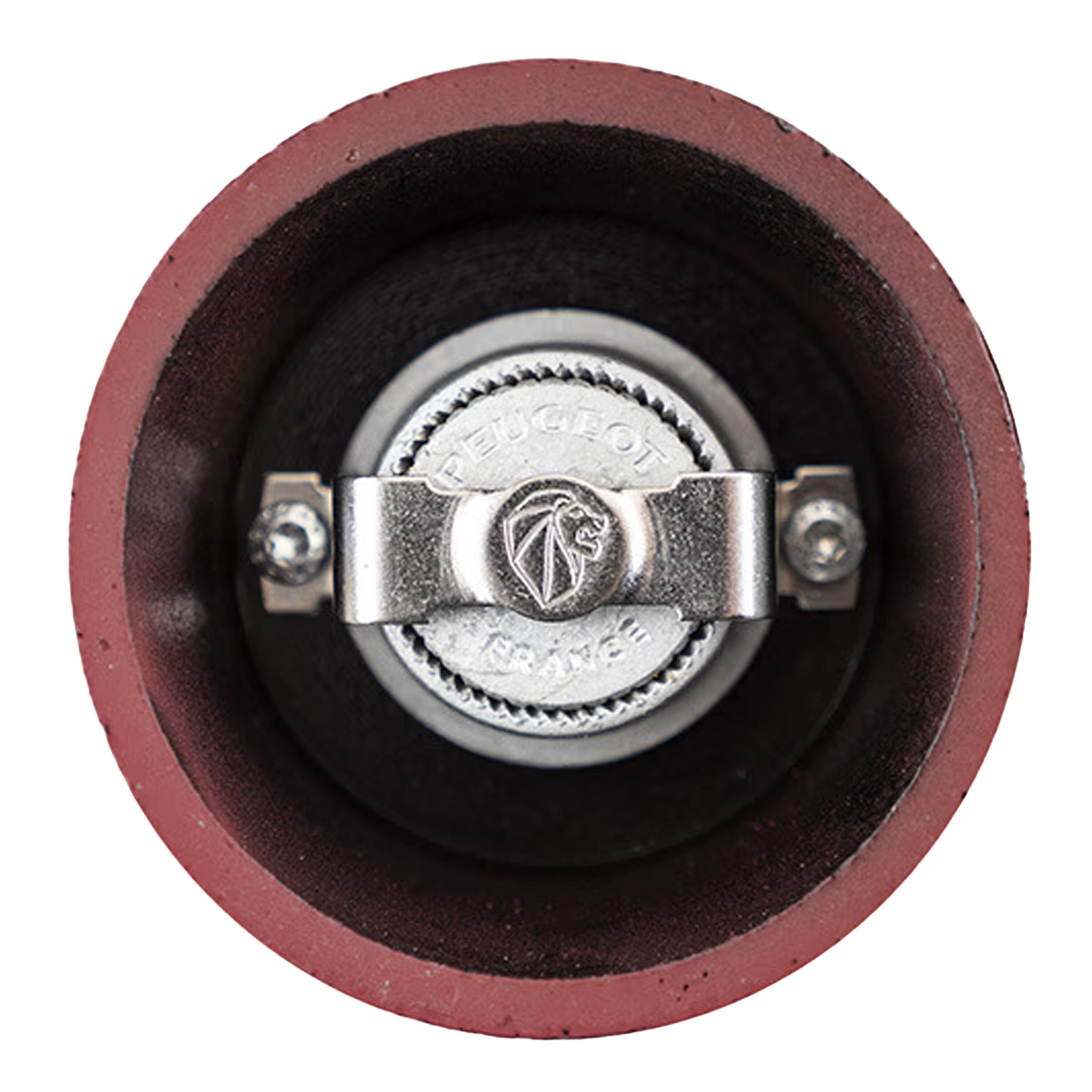 (6 pièces) PEUGEOT | BALI FONTE – Moulin à poivre – Fonte – Rouge – Hauteur : 80 mm