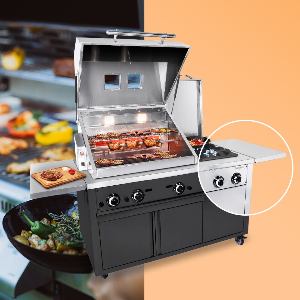 Gas Grillstation - Profi BBQ Küche
