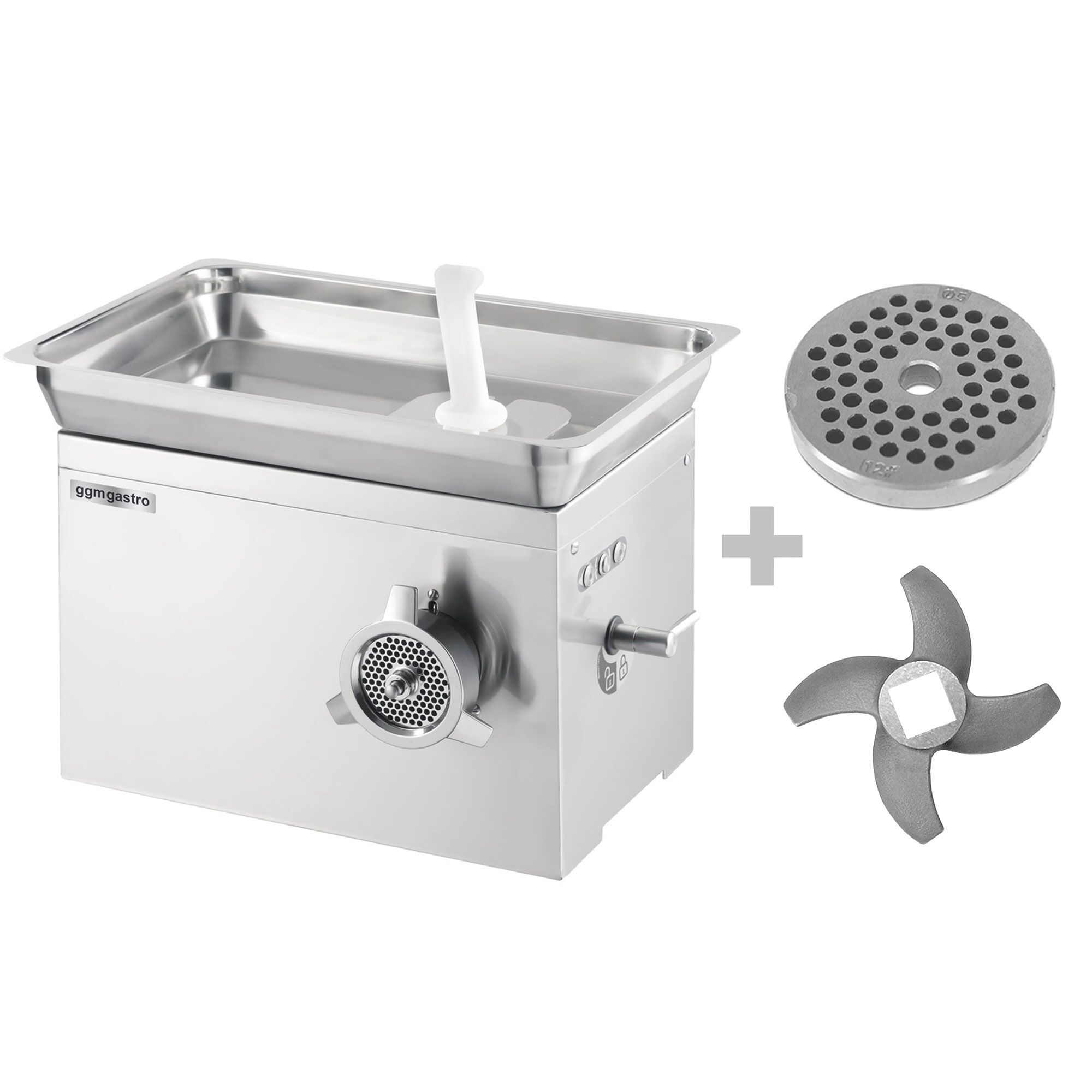 Hachoir à viande électrique 32 – 650 kg/h – 1,8 kW