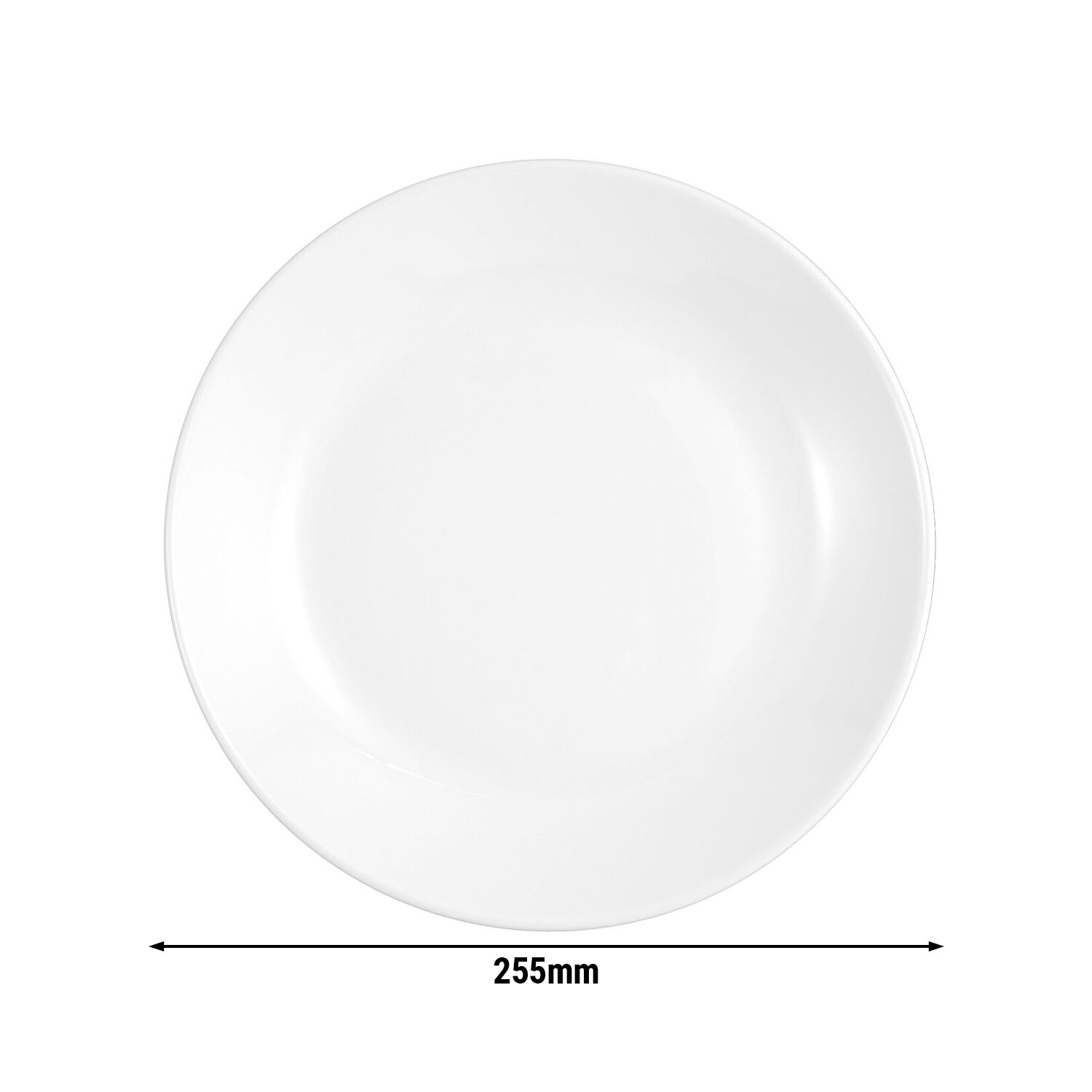 (6 st) Seltmann Weiden - Tallrik platt rund - Ø 22,5 cm