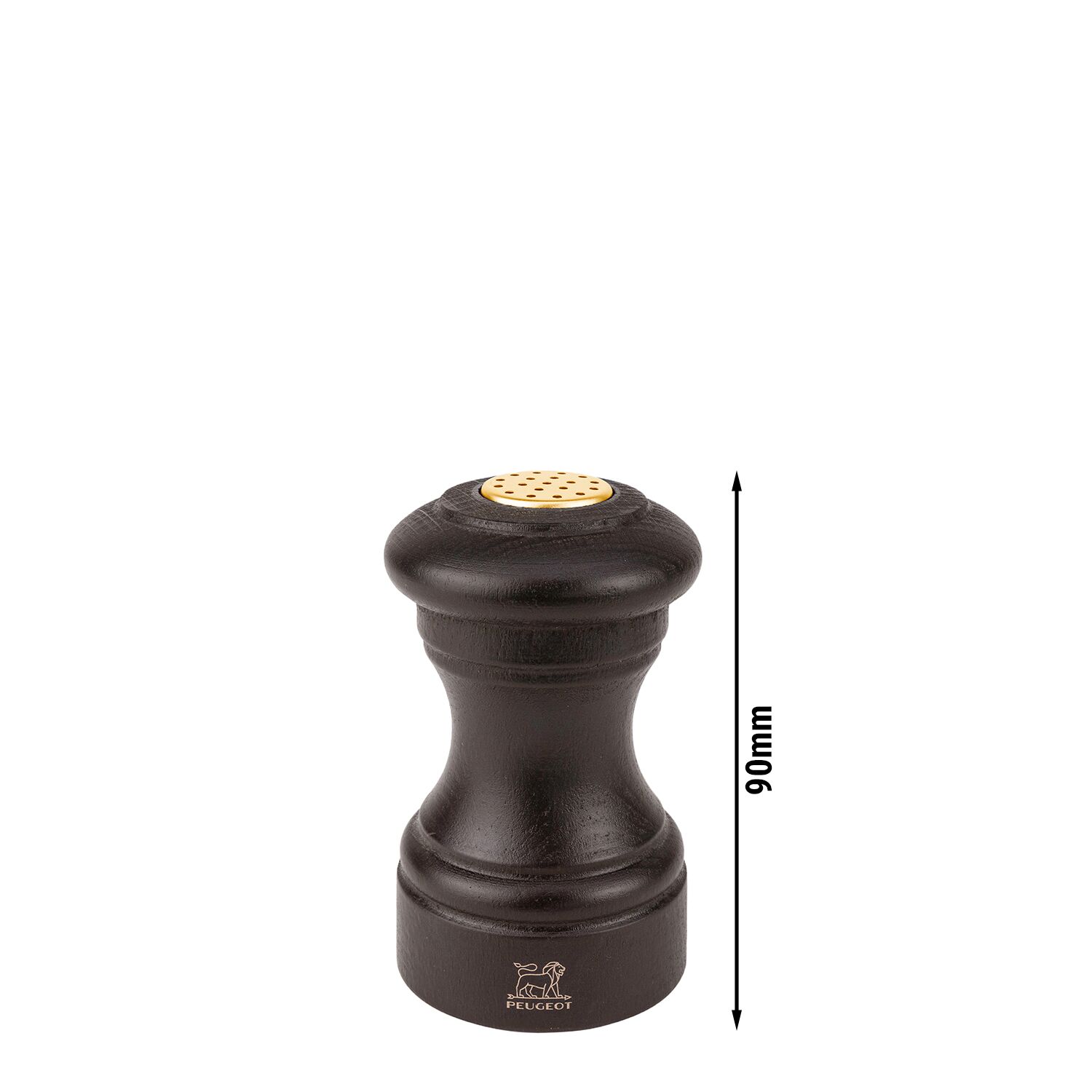 (6 pièces) PEUGEOT | BISTRO - Salière - Bois - Chocolat - Hauteur : 90 mm