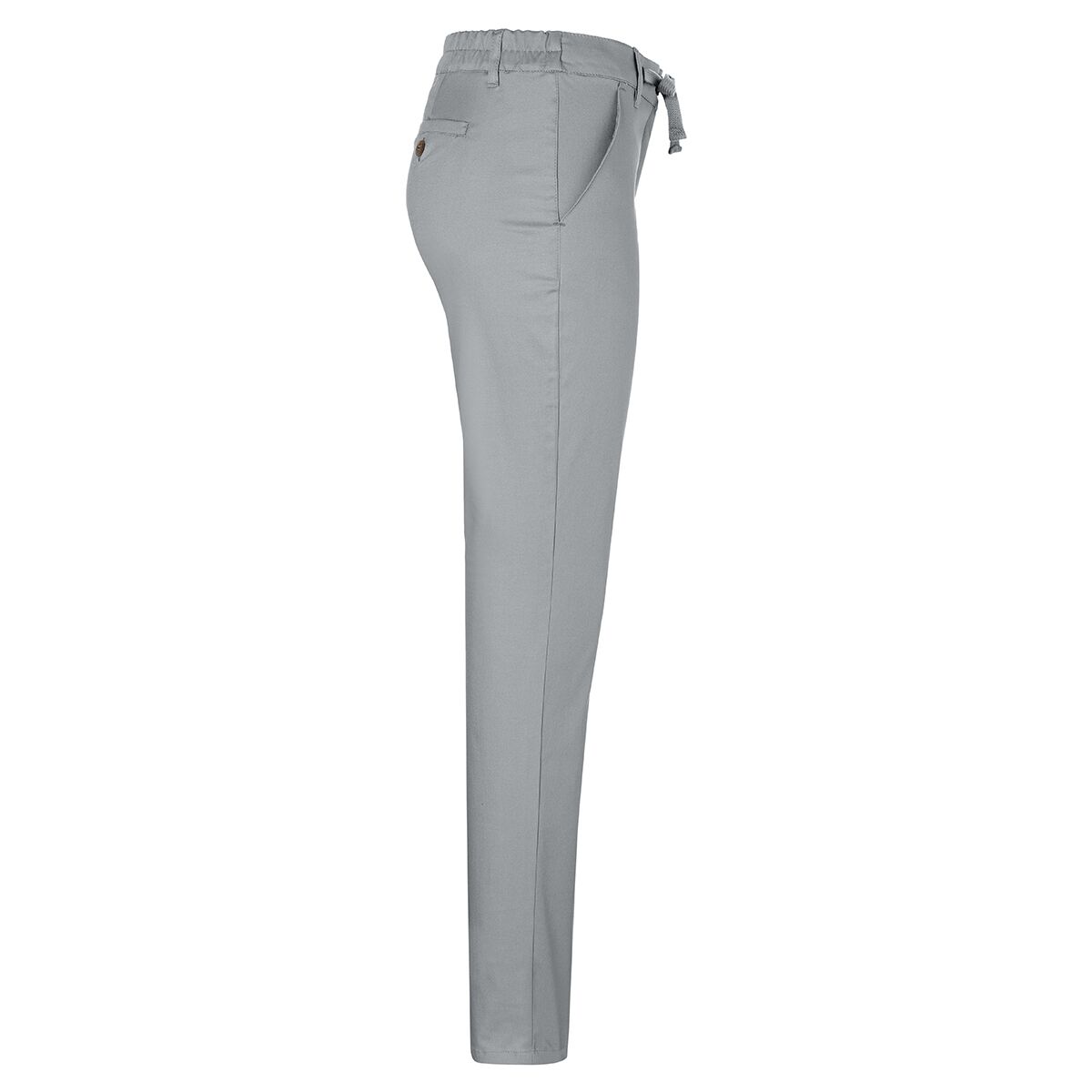 (6 pièces) KARLOWSKY | Pantalon chino femme stretch moderne - Gris Acier - Taille : 48