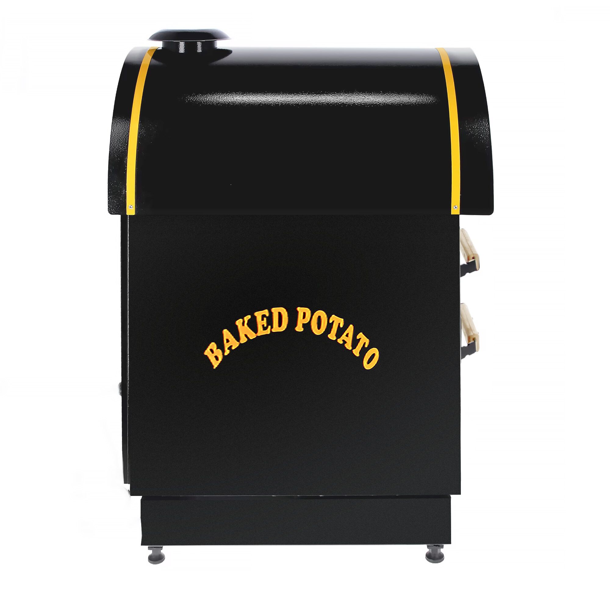 Commercial Gas Jacket Potato Oven - Manual Controls - 4.9kW - 500x950x700mm - with 2 drawers