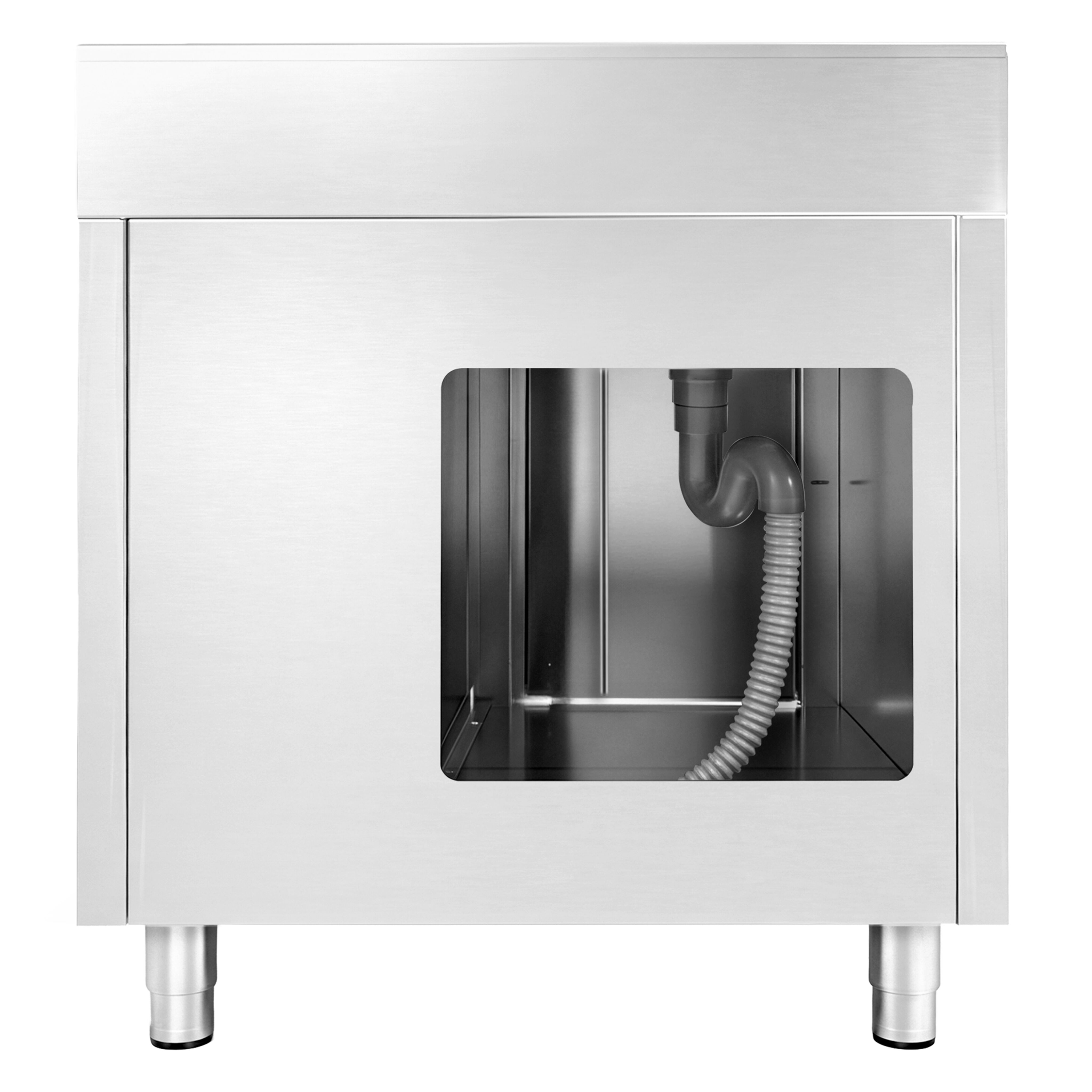Meuble plonge PREMIUM - 1000x600mm - avec 1 bac à gauche