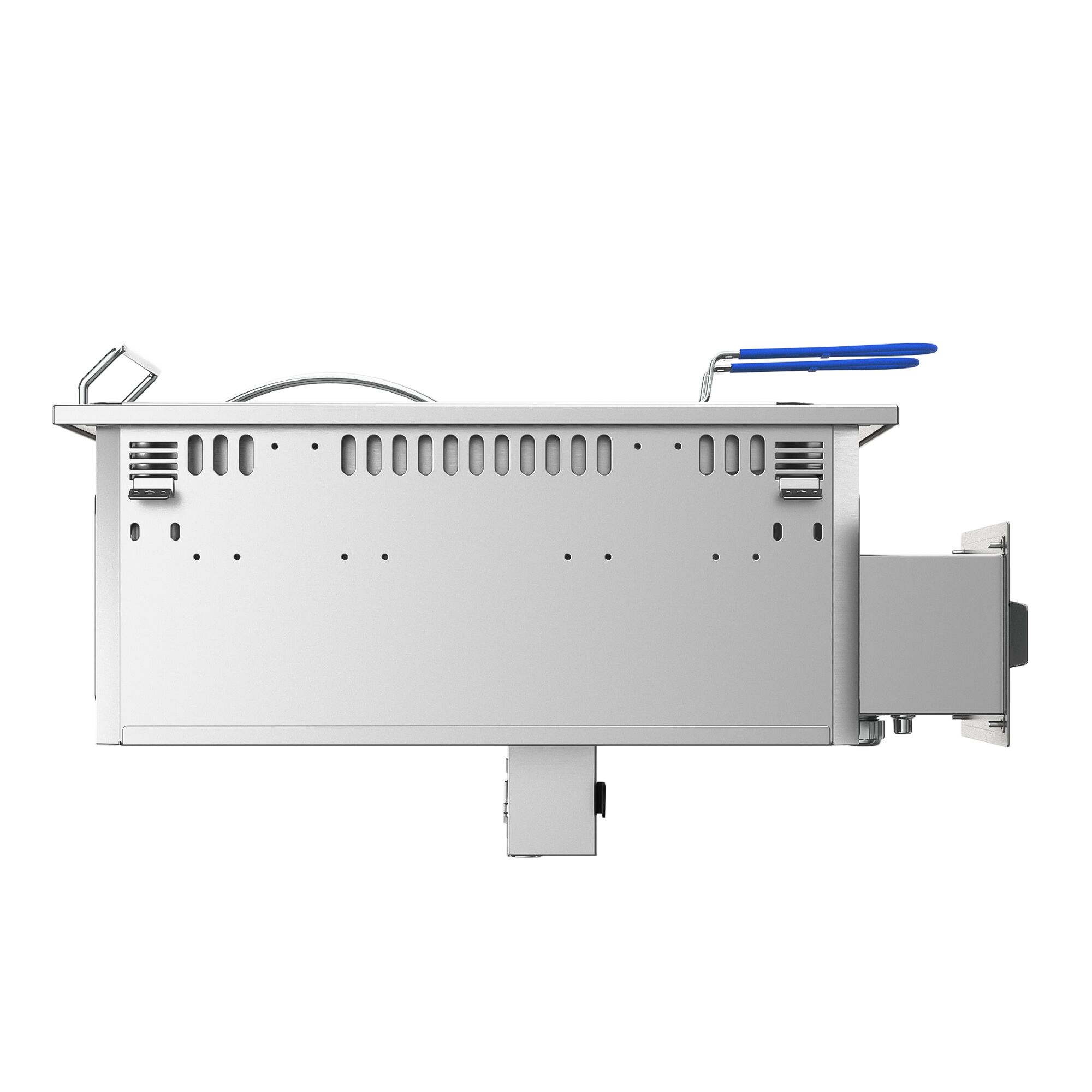 Friteuse électrique professionnelle encastrable - 13L - 12,0kW - avec robinet de vidange