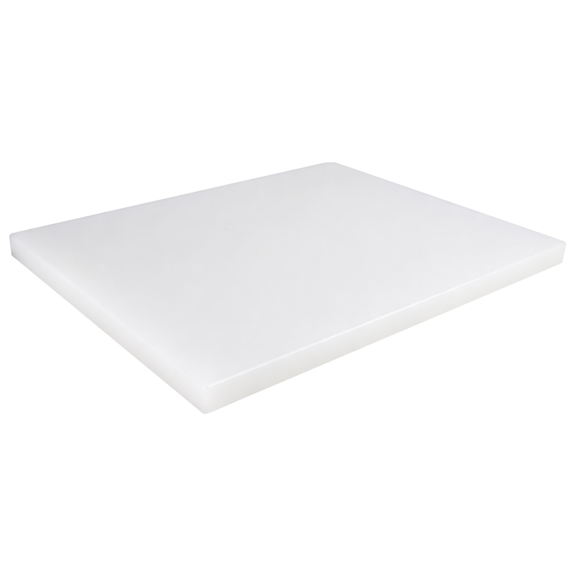 Planche à découper - 600x400mm - Épaisseur: 20mm - Conforme HACCP - PEHD 500 - Blanc