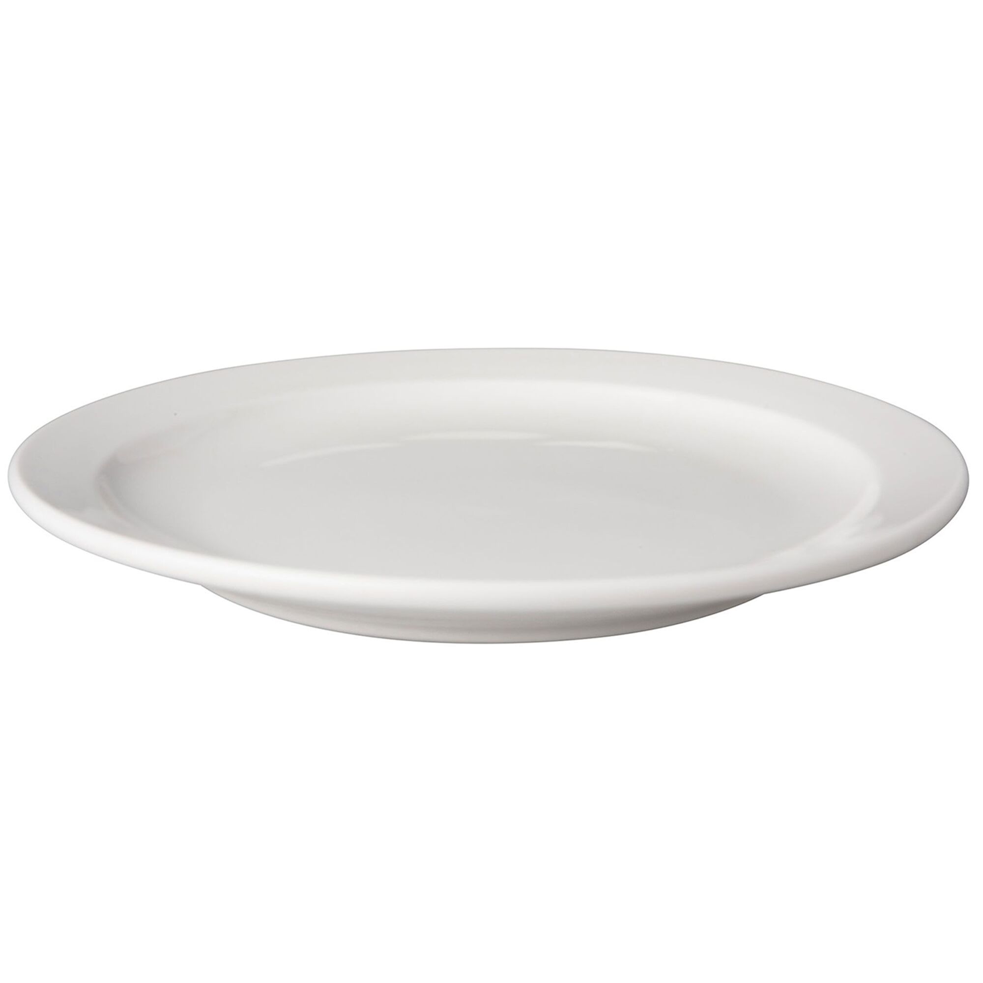 (6 Pièces) BUDGETLINE - Assiette - Plate Mammoet - Ø 210 mm - Blanc