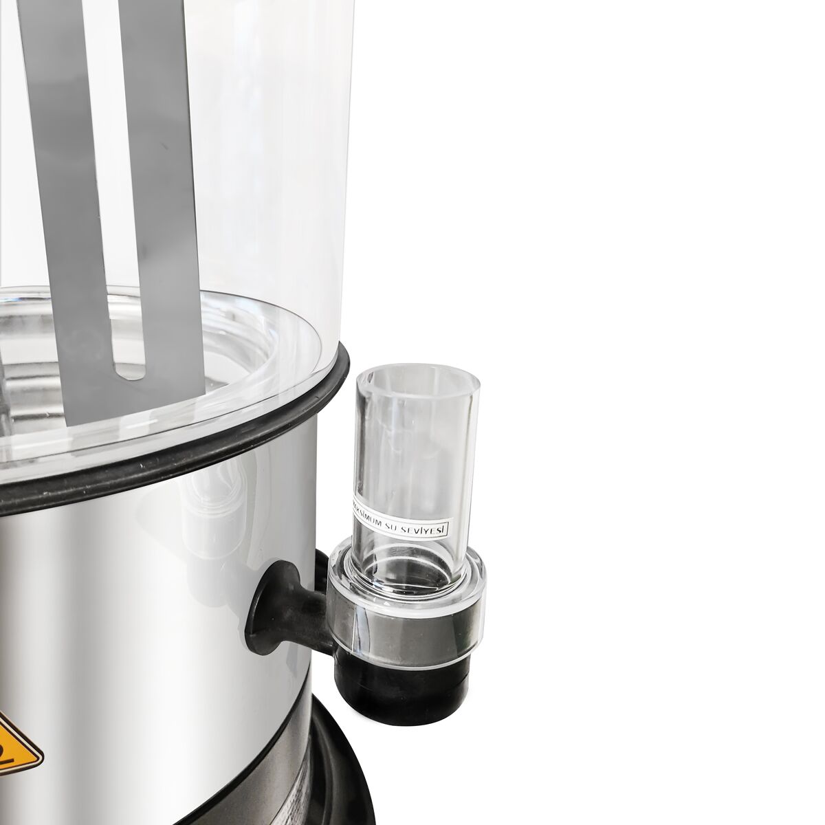 Kakaodispenser für heiße Schokolade - 9 Liter - 1,1 kW Schwarz/Silber