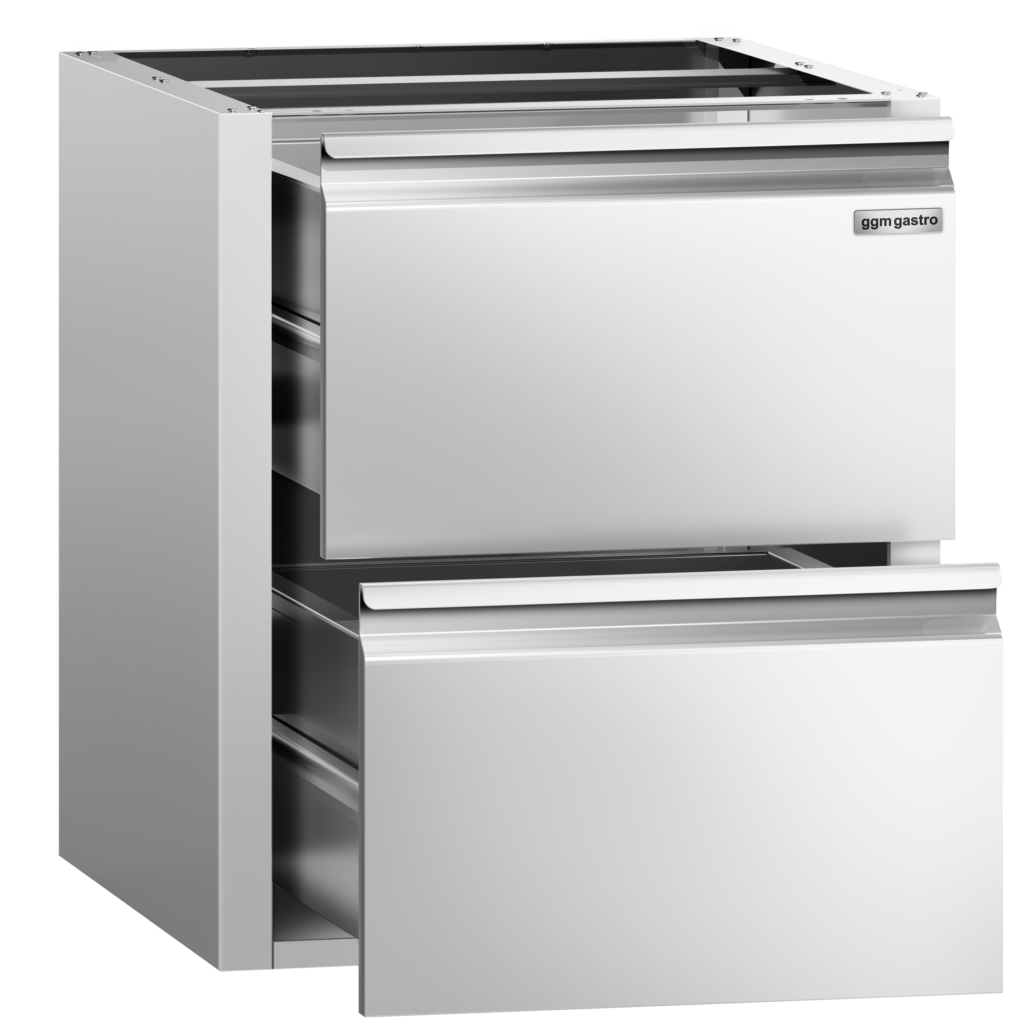Lådmodul PREMIUM - 2 lådor - Undermodul 400x660 mm - 400x660x585 mm - passar 700‑serien