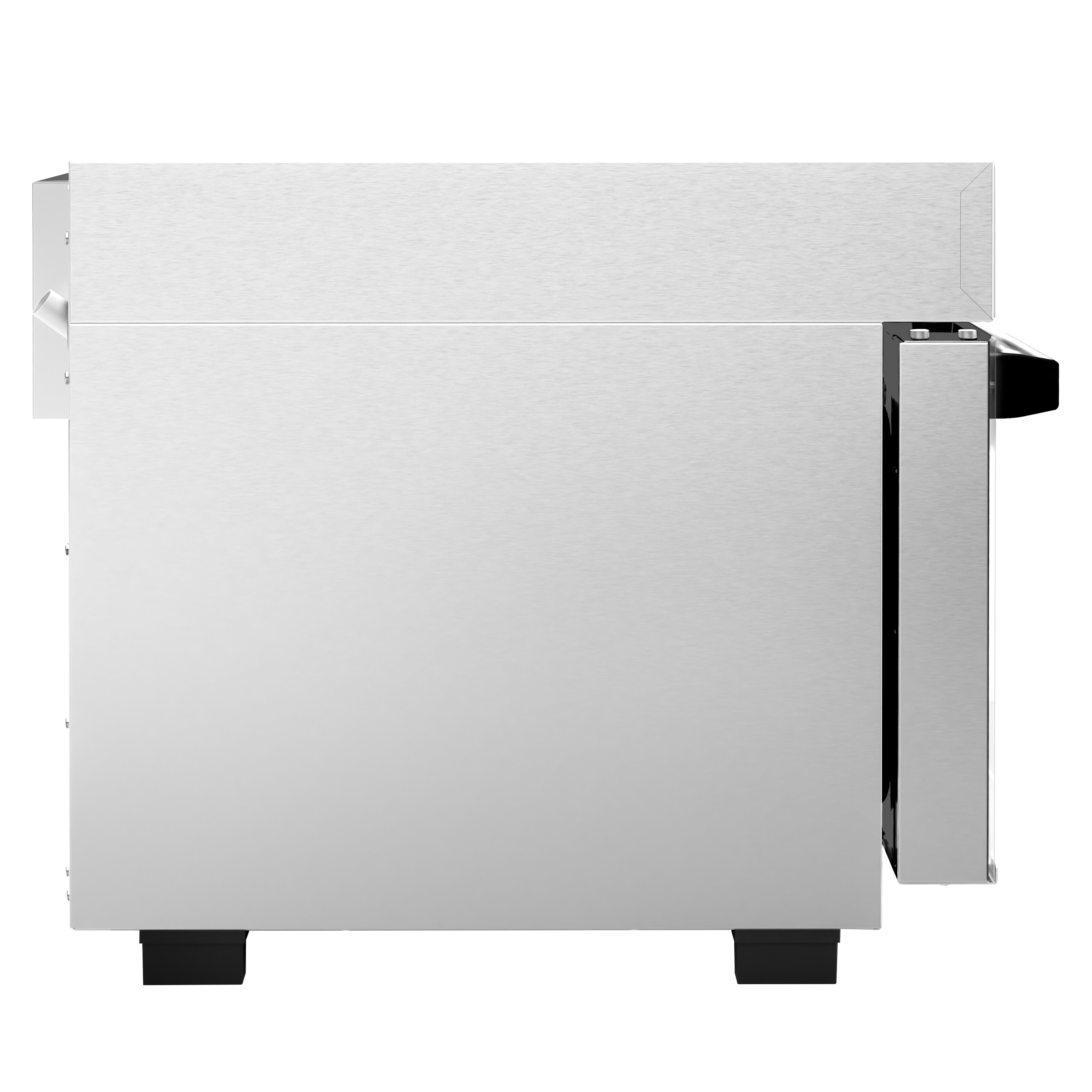 Four à cuisson accélérée - 3,4 kW - inox - incl. sonde de température, plaque à pizza, panier antiadhésif | cuisson 80 % plus rapide