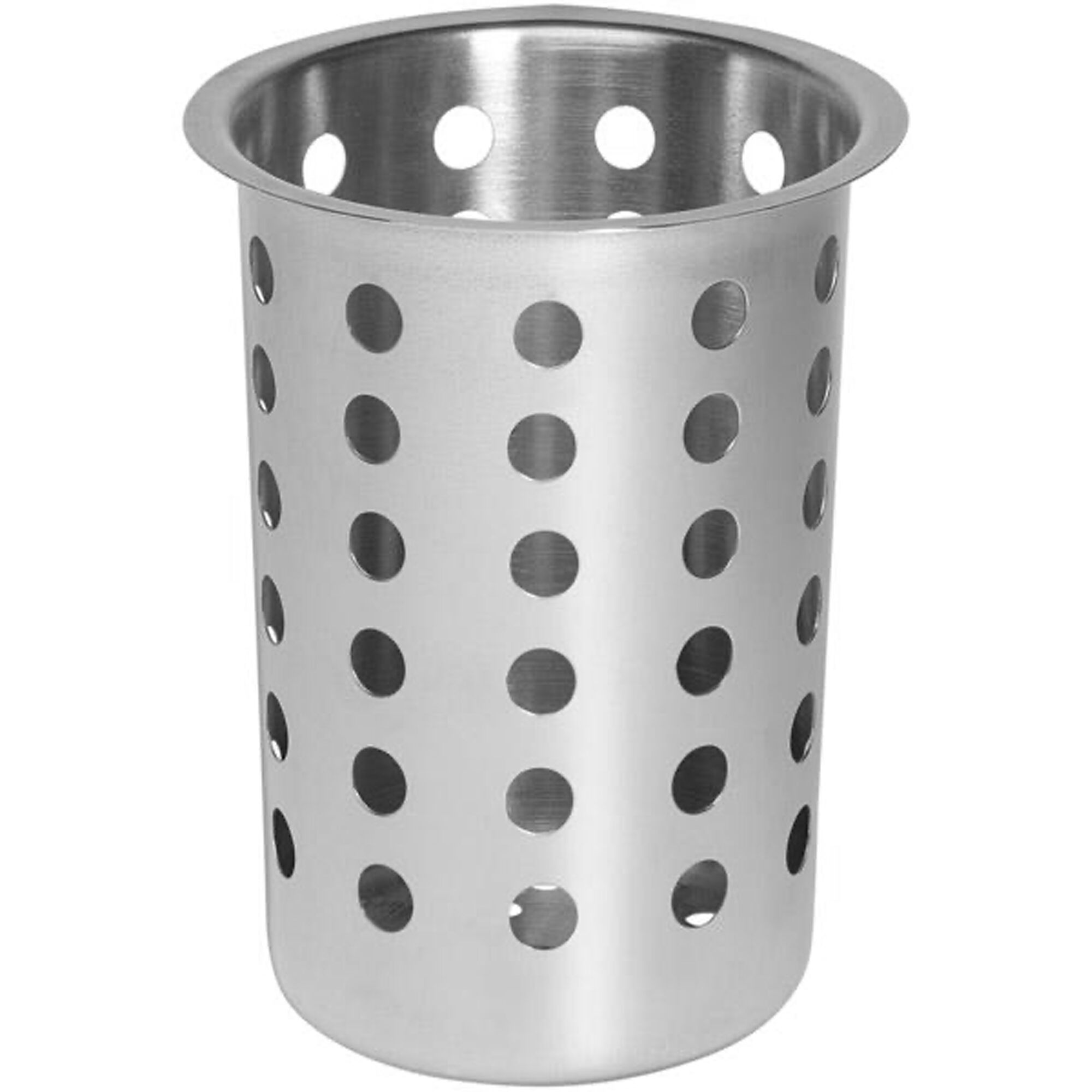 (6 pièces) - Pot à couverts - Inox - Ø 115 mm