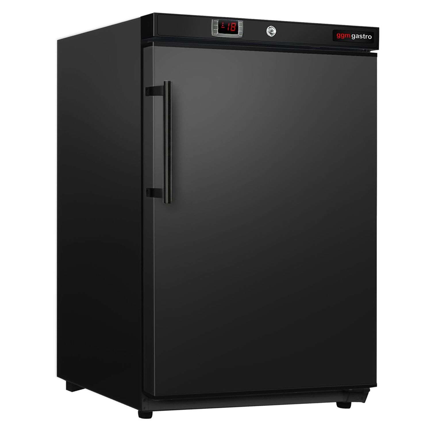 (2 pièces) Mini congélateur de stockage ECO – 200 litres – avec 1 porte – intérieur de la porte en plastique – Noir