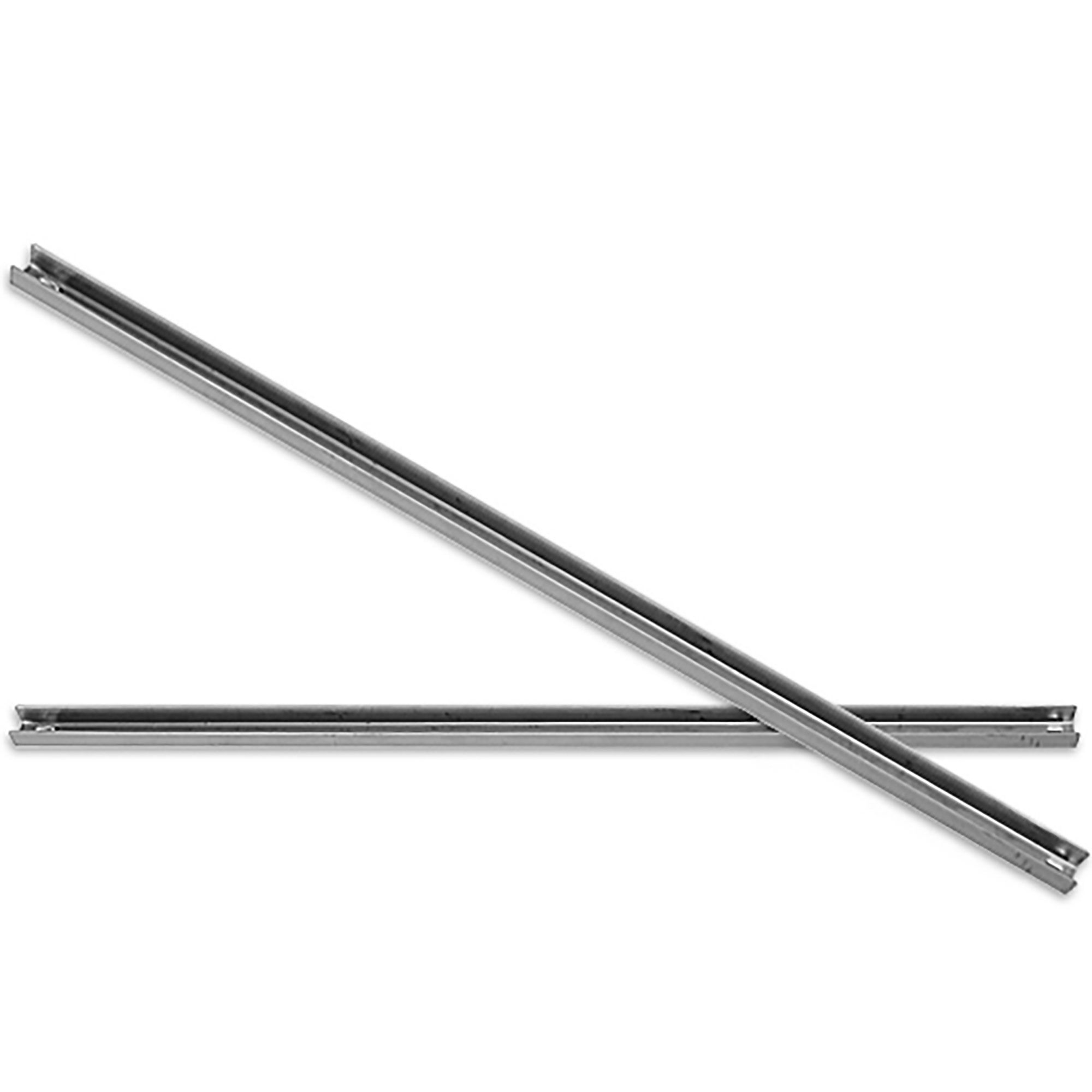 Paire de glissières en inox - courtes - 580mm - pour KSF782, KSF1482, TKSF782 & TKSF1482