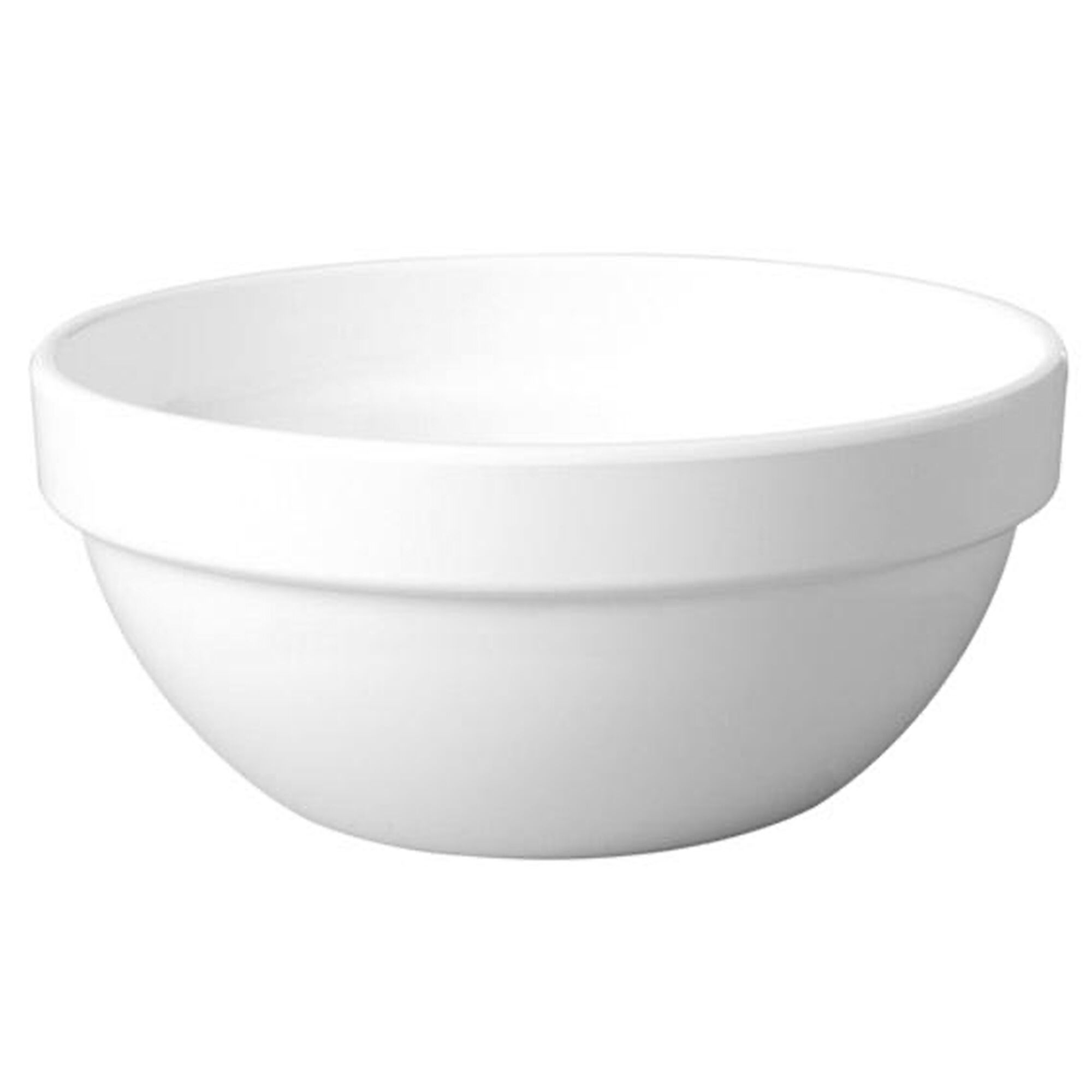 (6 pcs) Coupe - CASUAL MAXI - Mélamine - 250ml - Ø 120mm - Blanc