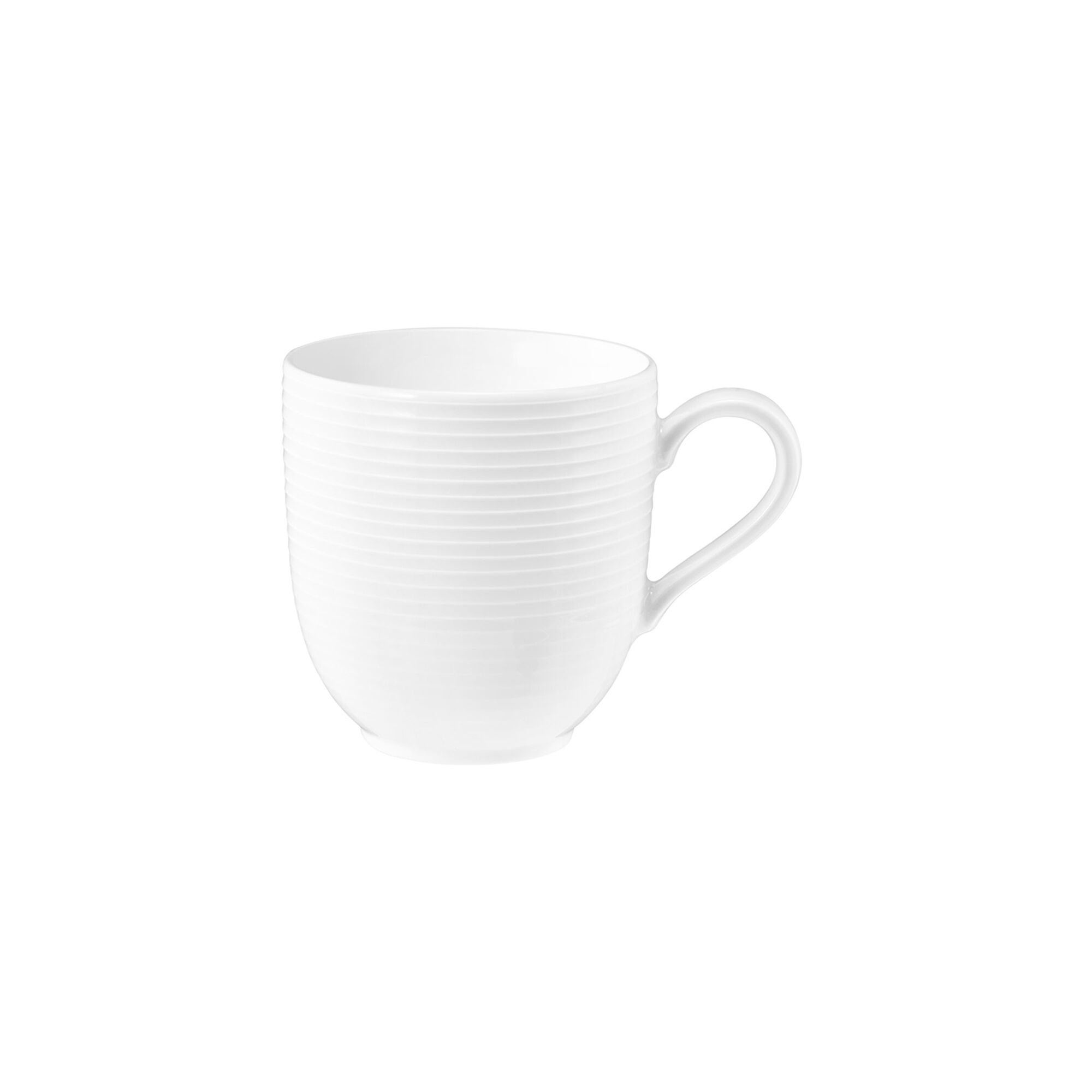 (6 pièces) SELTMANN WEIDEN | Mug avec anse Tulipe - 0,28 litre - Blanc