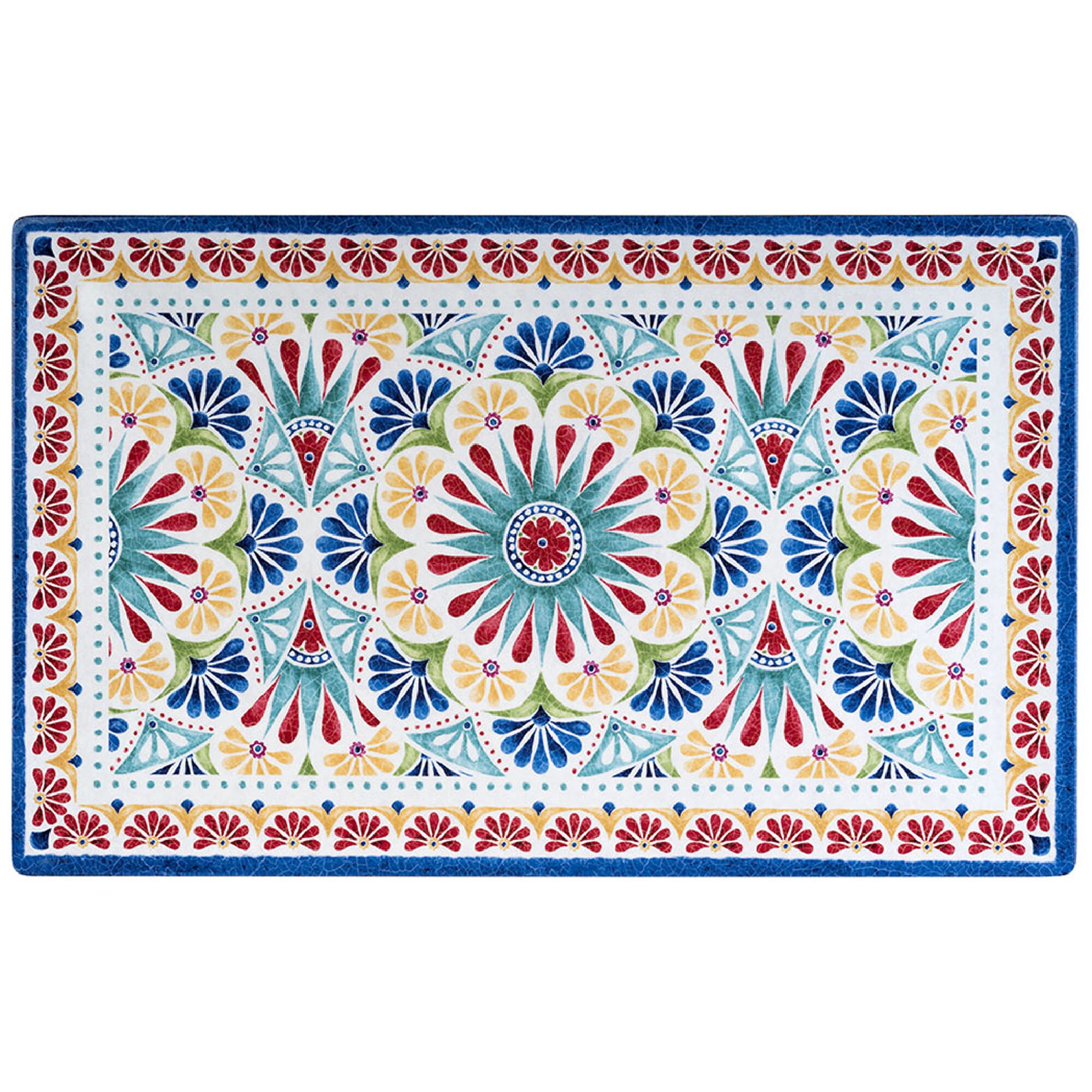 (6 pièces) Plateau GN 1/1 – ARABESQUE – Mélamine – Hauteur : 20 mm – Terracotta
