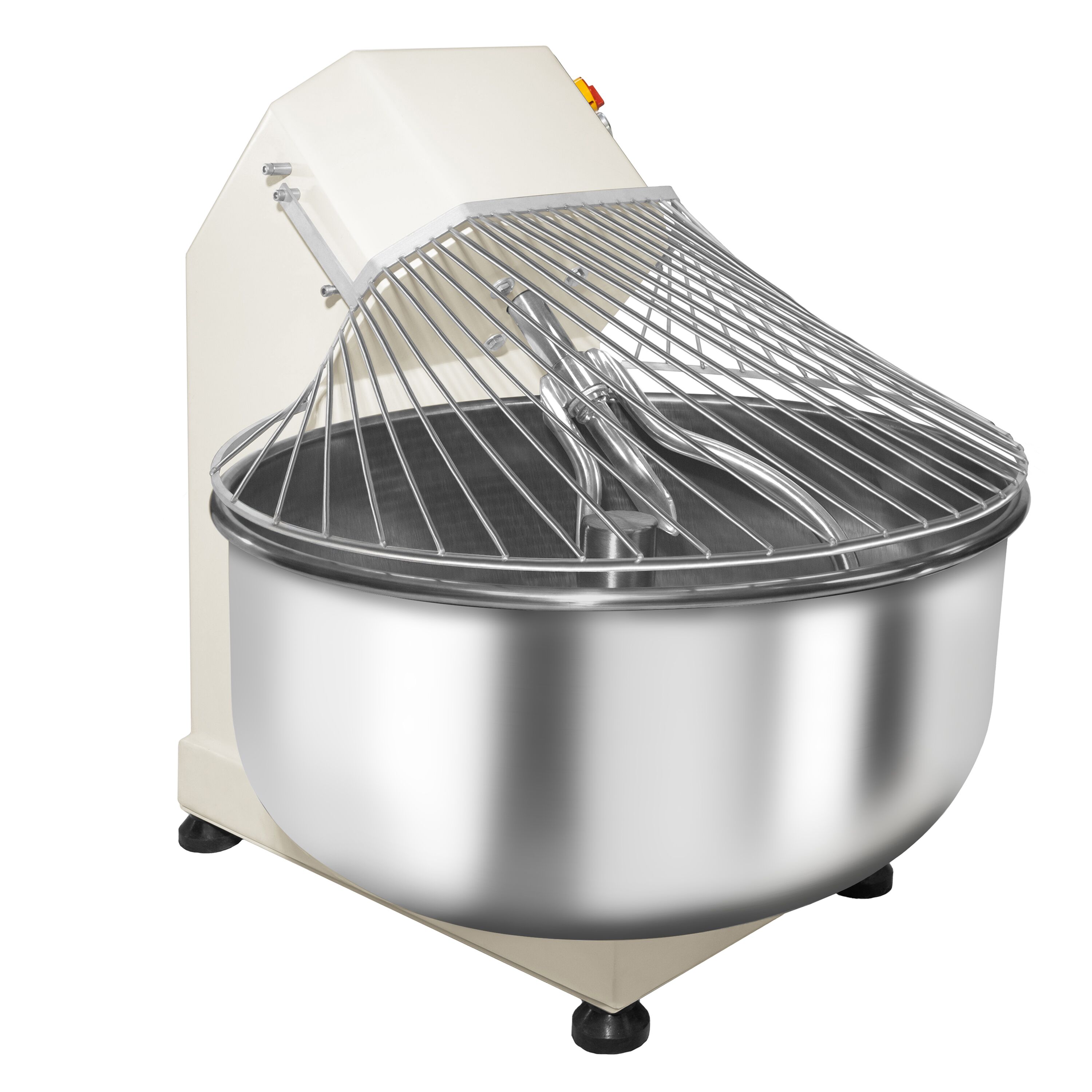 Pétrin à Pâte / Pétrin à spirale - 130 Litres / 50 kg - avec Cuve Fixe - 400 V