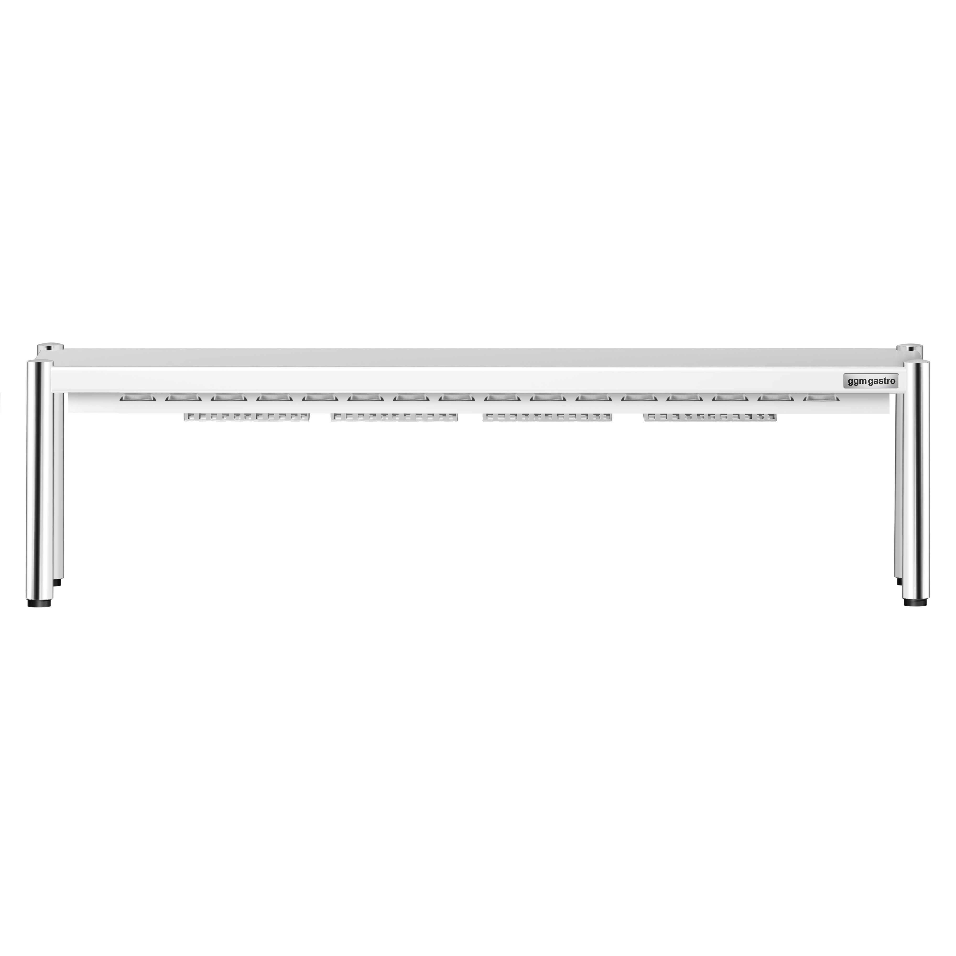 Pont chauffant PREMIUM infrarouge - 1800x370mm - 1,4kW - 1 étage chauffant - réglable en hauteur