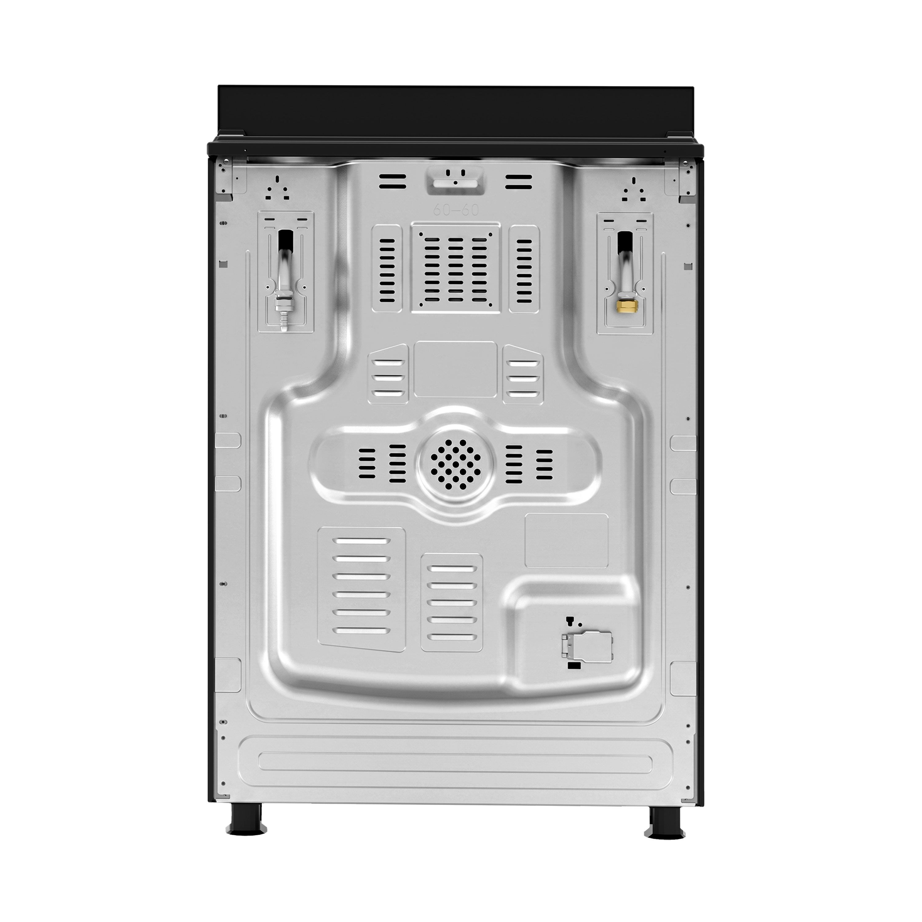 Commercial Gas Cooker – 4 Burners (8.4 kW) – 600 mm – with Electric Oven (3.85 kW)