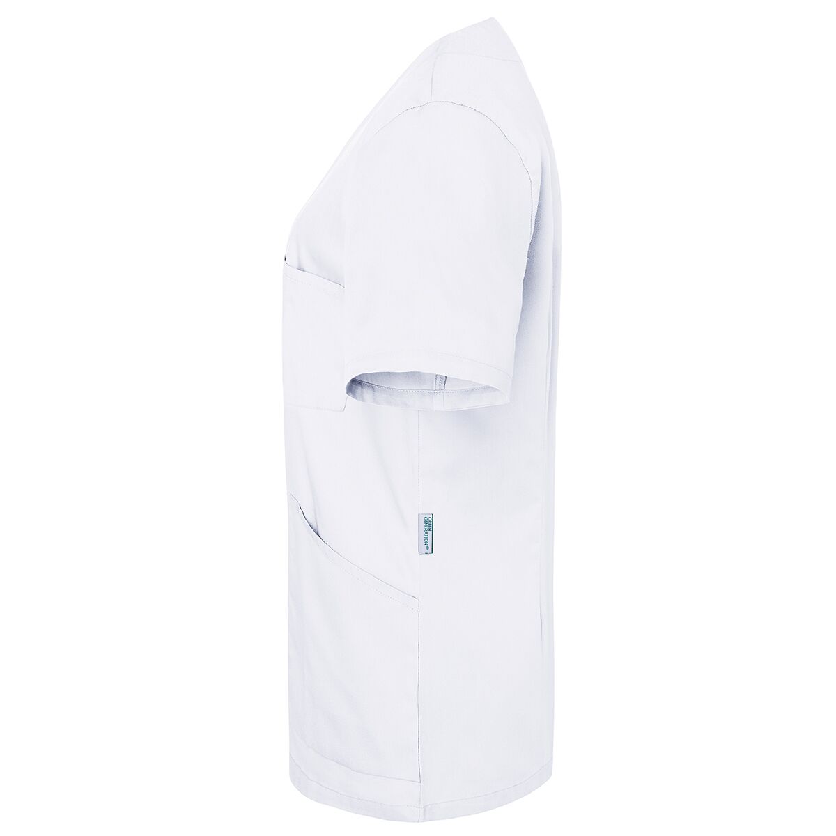 (6 pièces) KARLOWSKY | Casaque femme manches courtes Essential - Blanc - Taille : 56