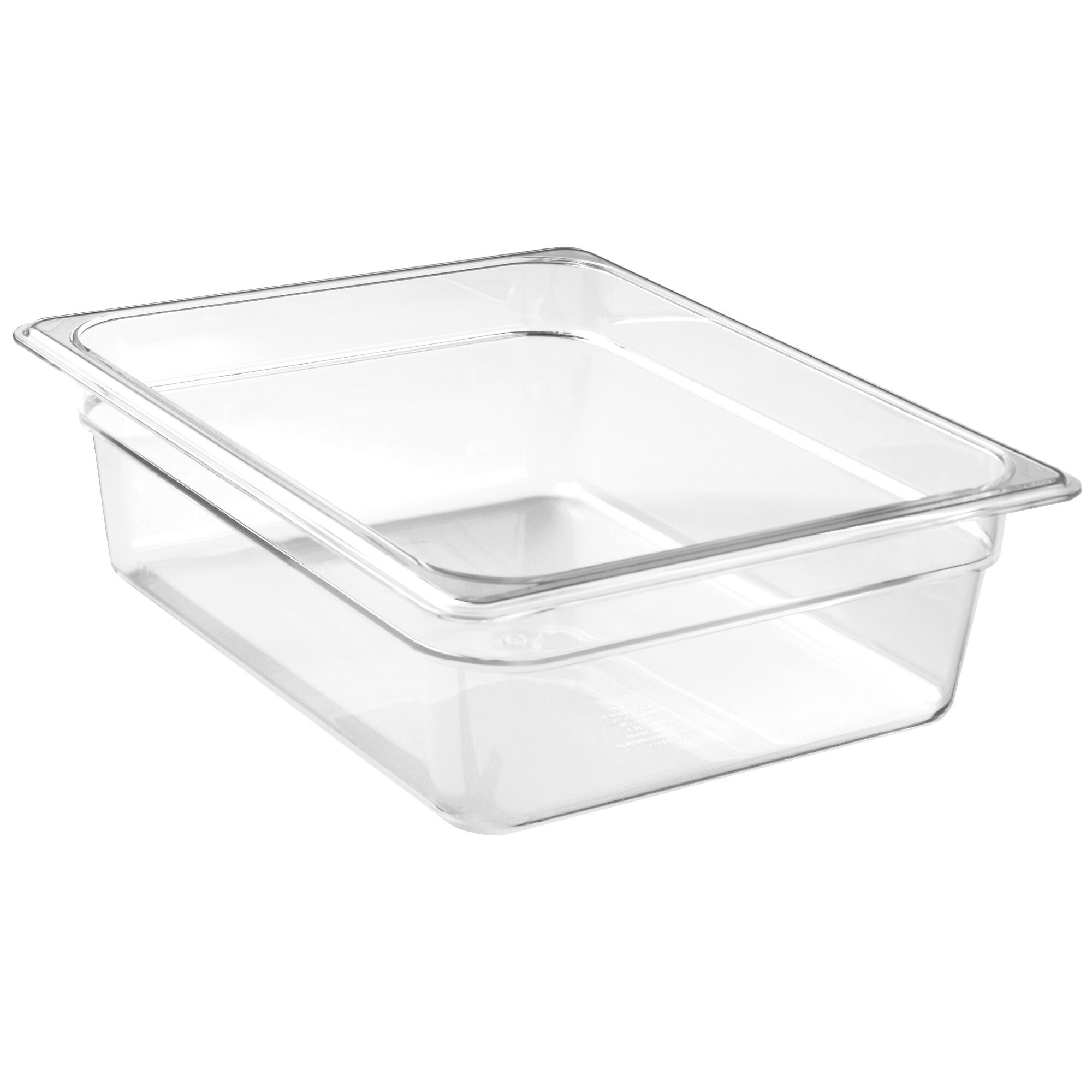(6 pieces) CAMBRO | Camview® Gastronorm Container 1/2 - Clear Copolymer – 100 mm - BPA-free