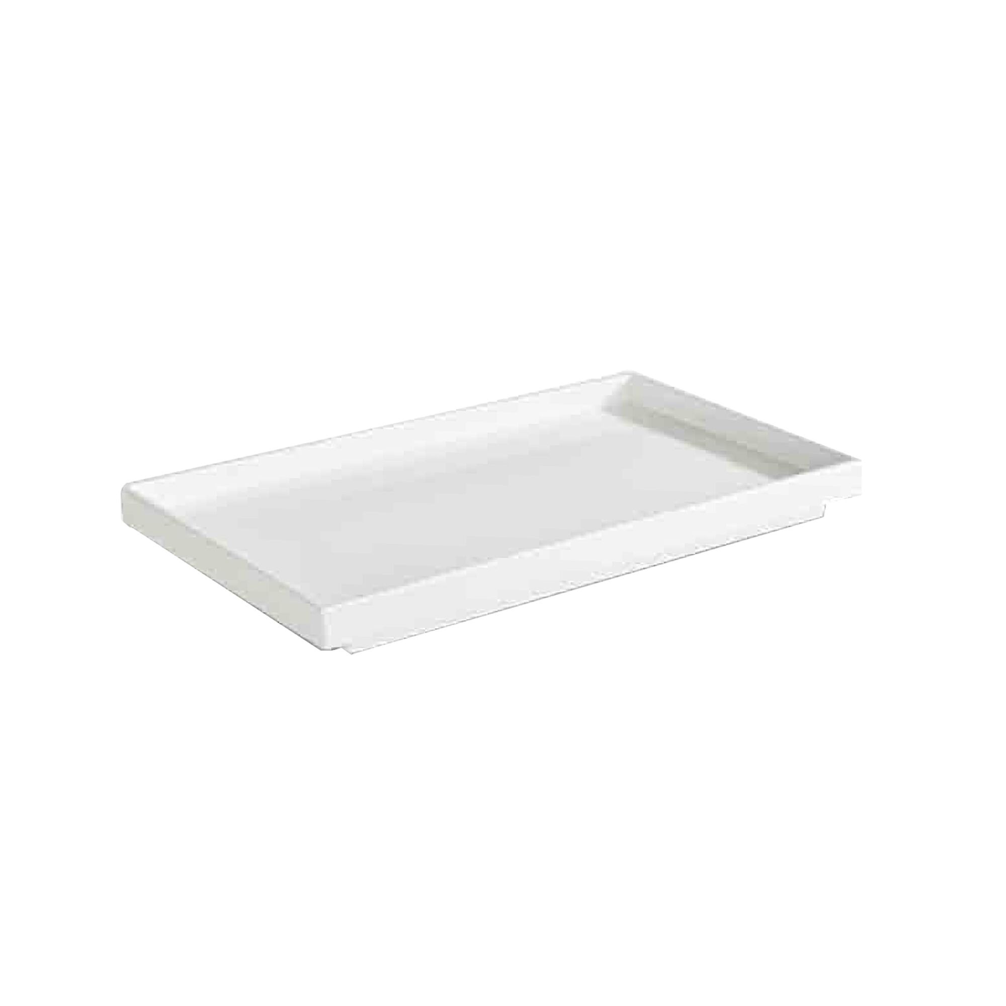 (6 pièces) Plateau GN 1/3 – ASIA PLUS – Mélamine – Hauteur : 30 mm – Blanc