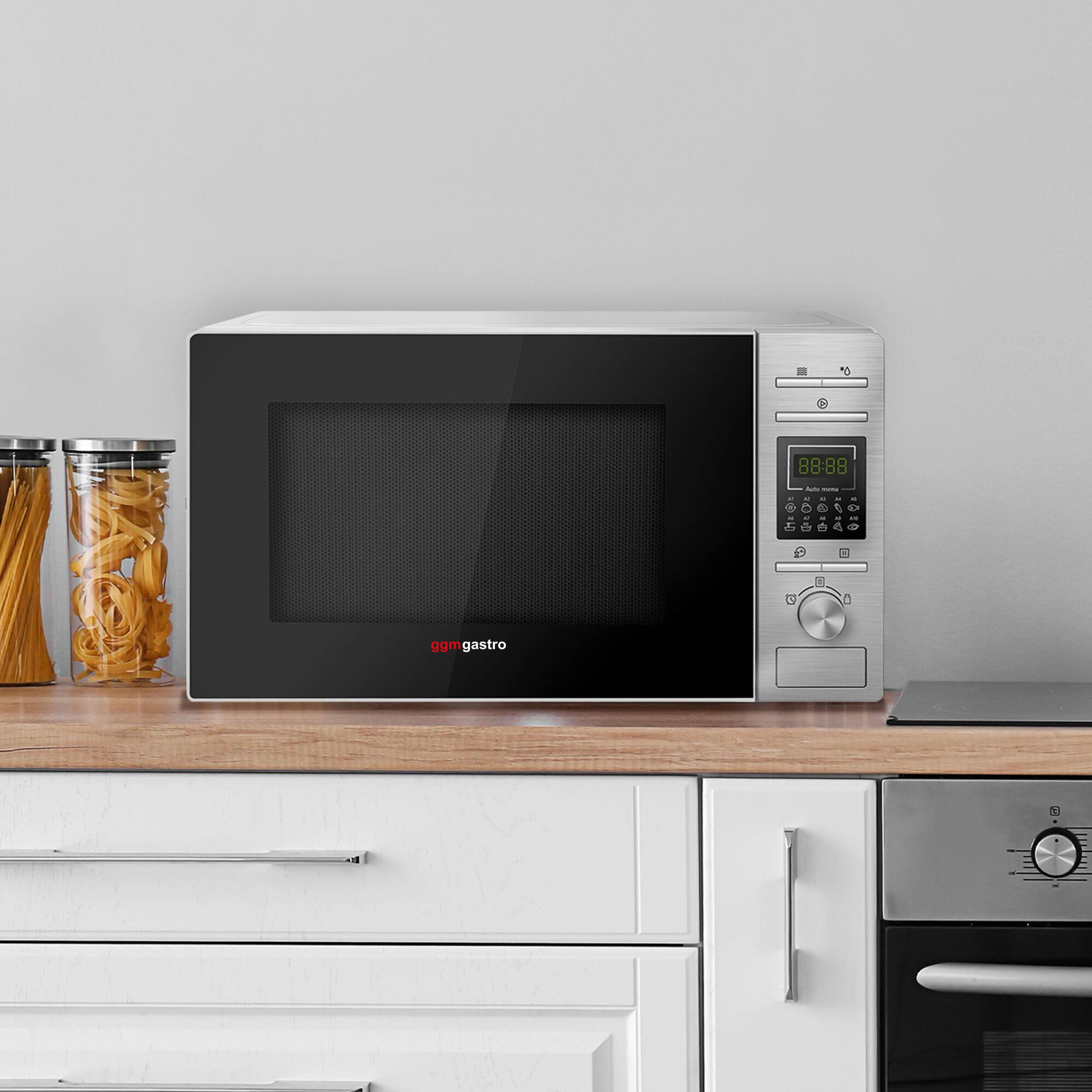 Micro-ondes avec grill – 20 litres – 1 kW – Numérique