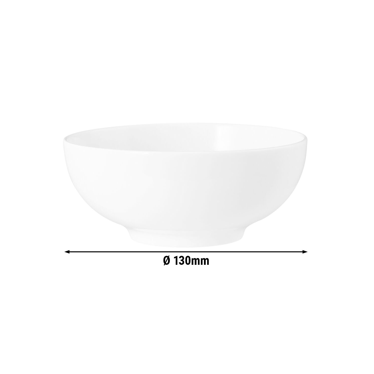 (4 pièces) SELTMANN WEIDEN | Bol - Ø 130 mm - Blanc