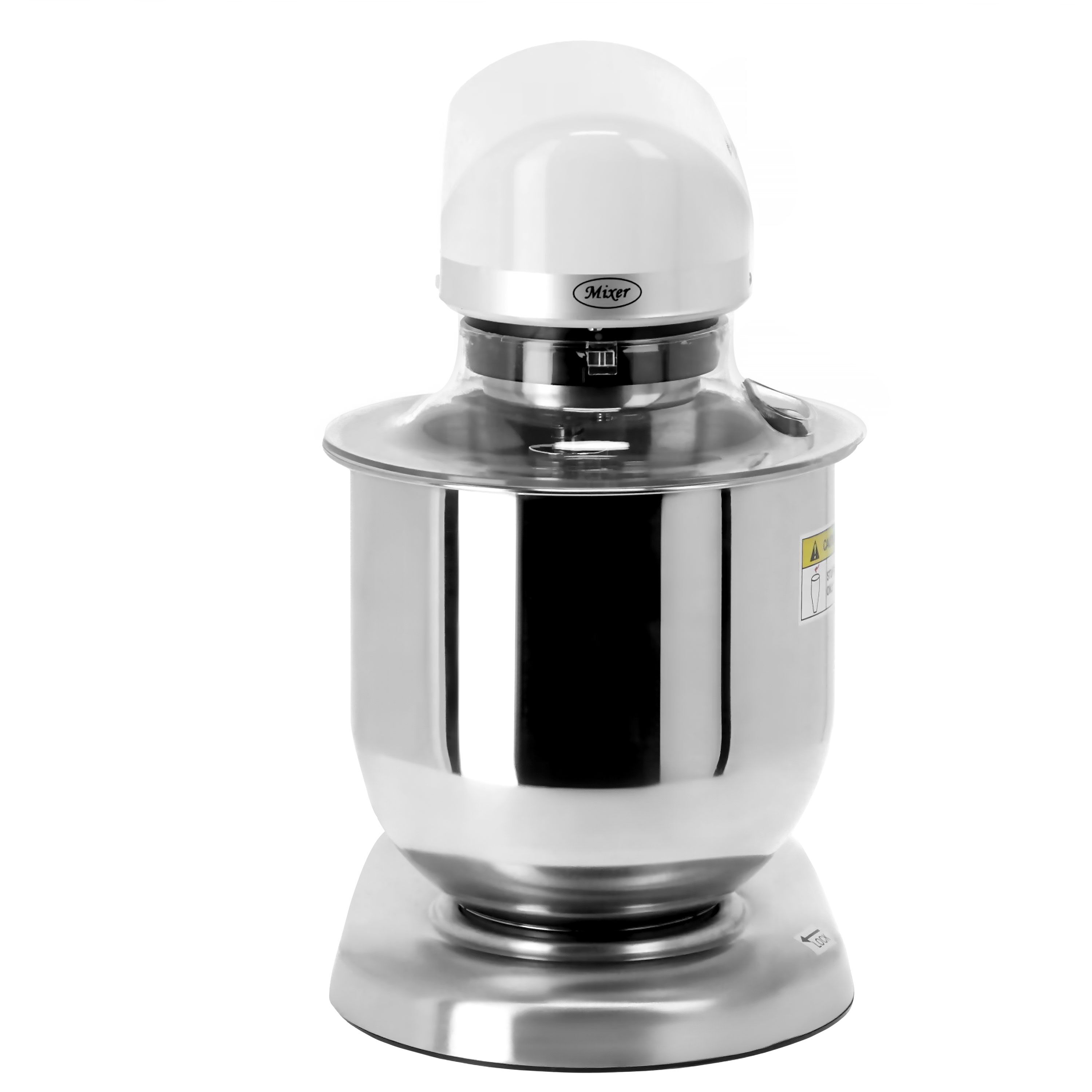 Batteur-mélangeur planétaire professionnel - 7L - 500W - incl. 3 outils