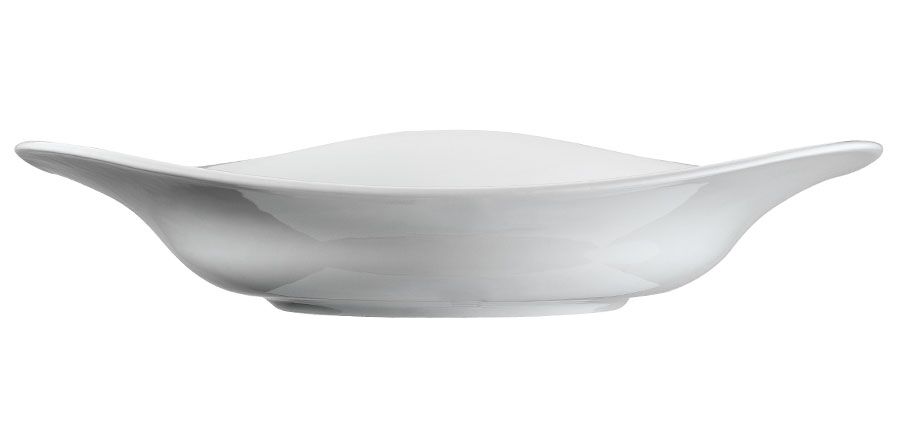 (6 kom) Duboki tanjur - Porculan - Ø 250 mm - Bijela