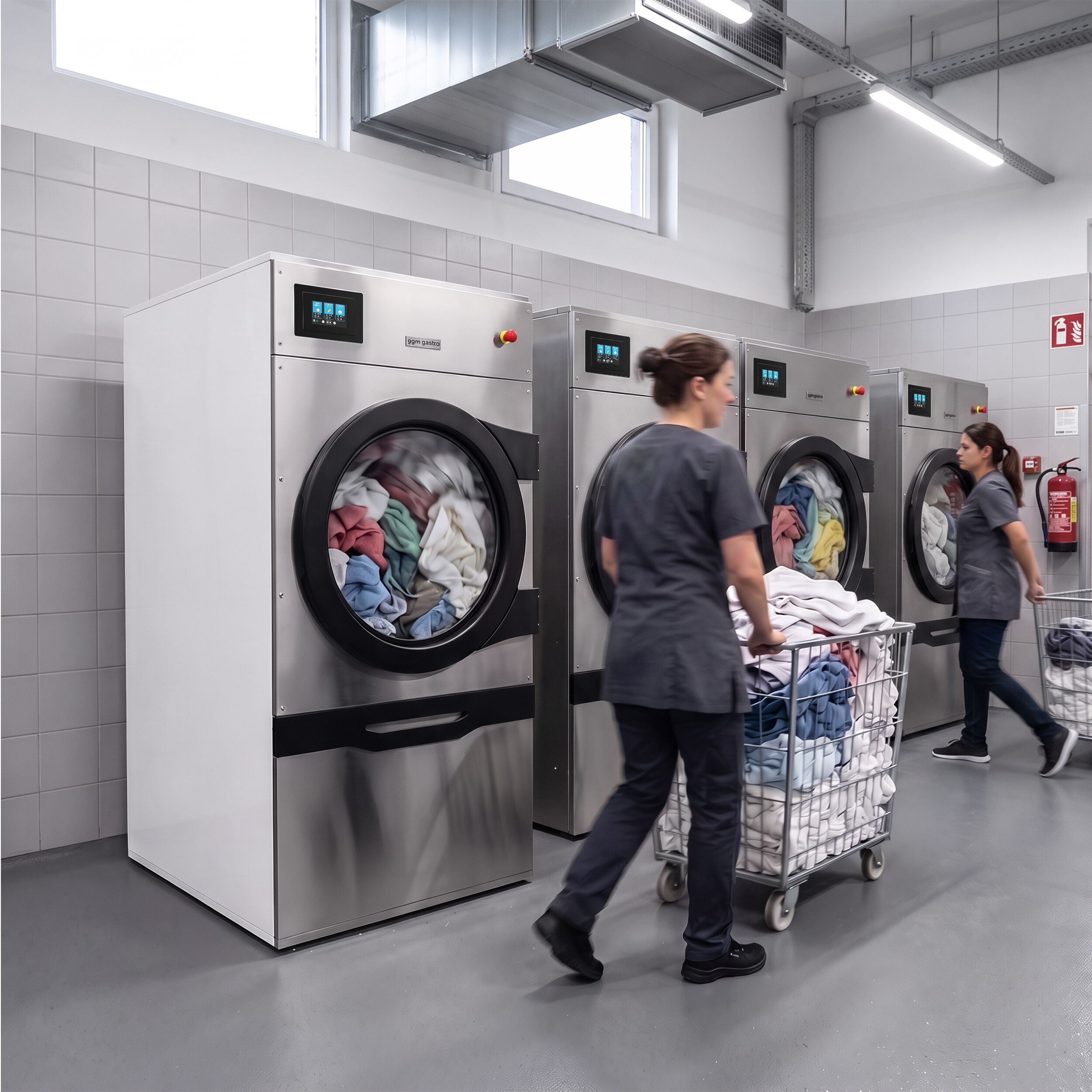 Gas Professional Vented Tumble Dryer - 18kg - Touch Controls
