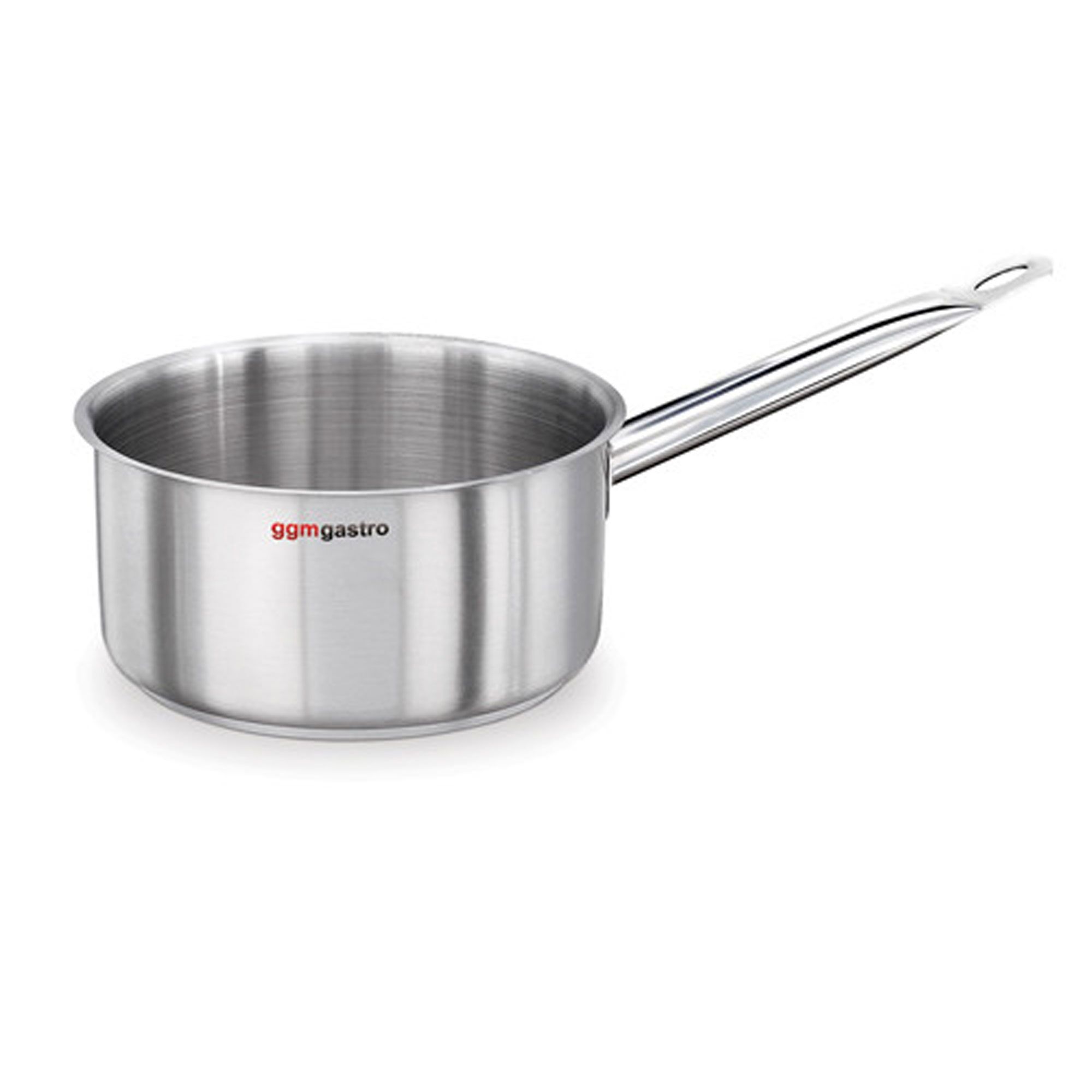 Casserole Profonde - Acier Inoxydable - 2,2 L - Ø 160 mm - Compatible Induction
