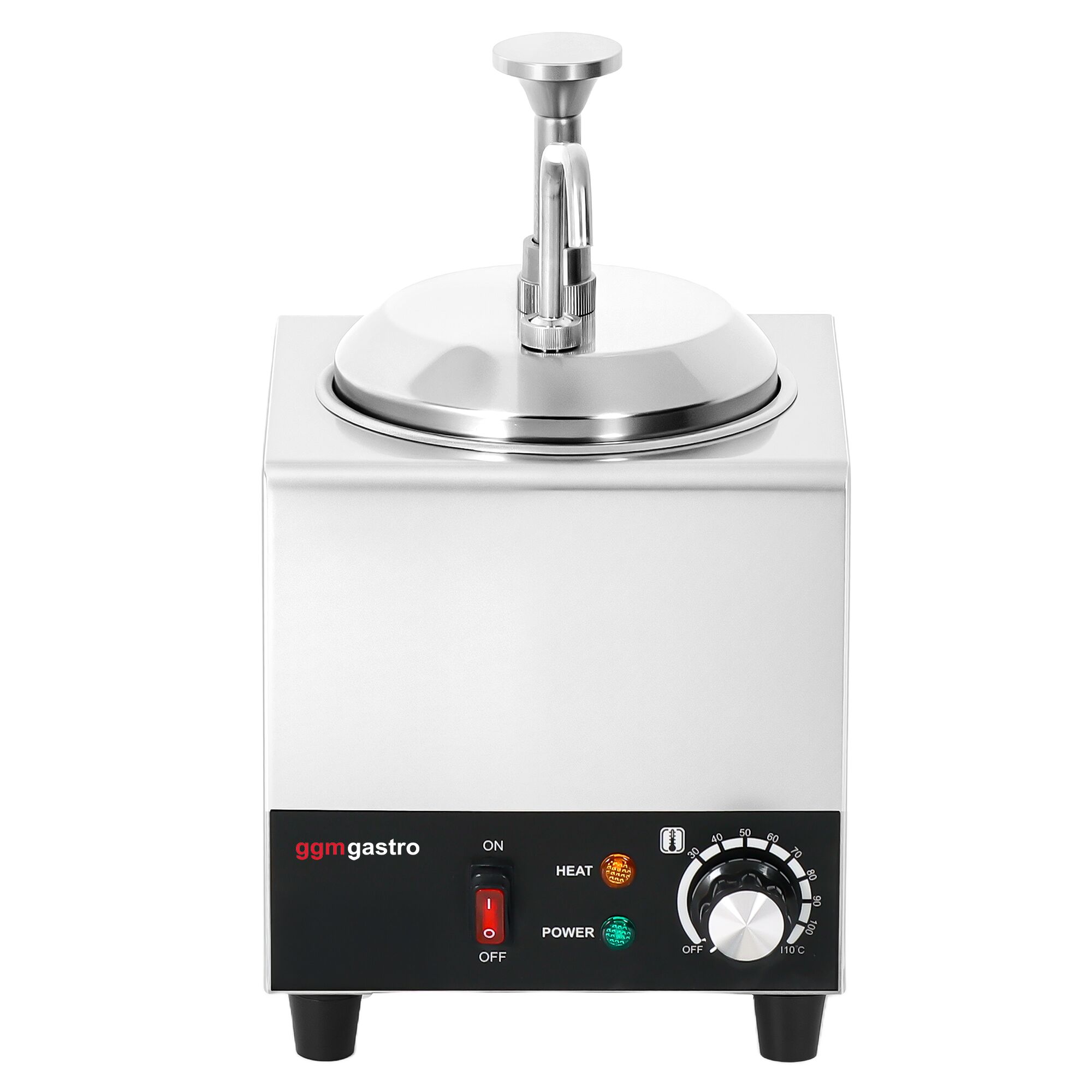 Distributeur de sauces chauffant - 600 watts - 1,7 litres - incl. insert