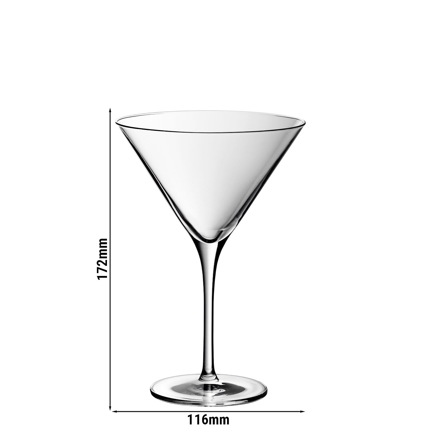 (6 pièces) WMF | ROYAL - Verre à martini 25 - 240 ml - non étalonné