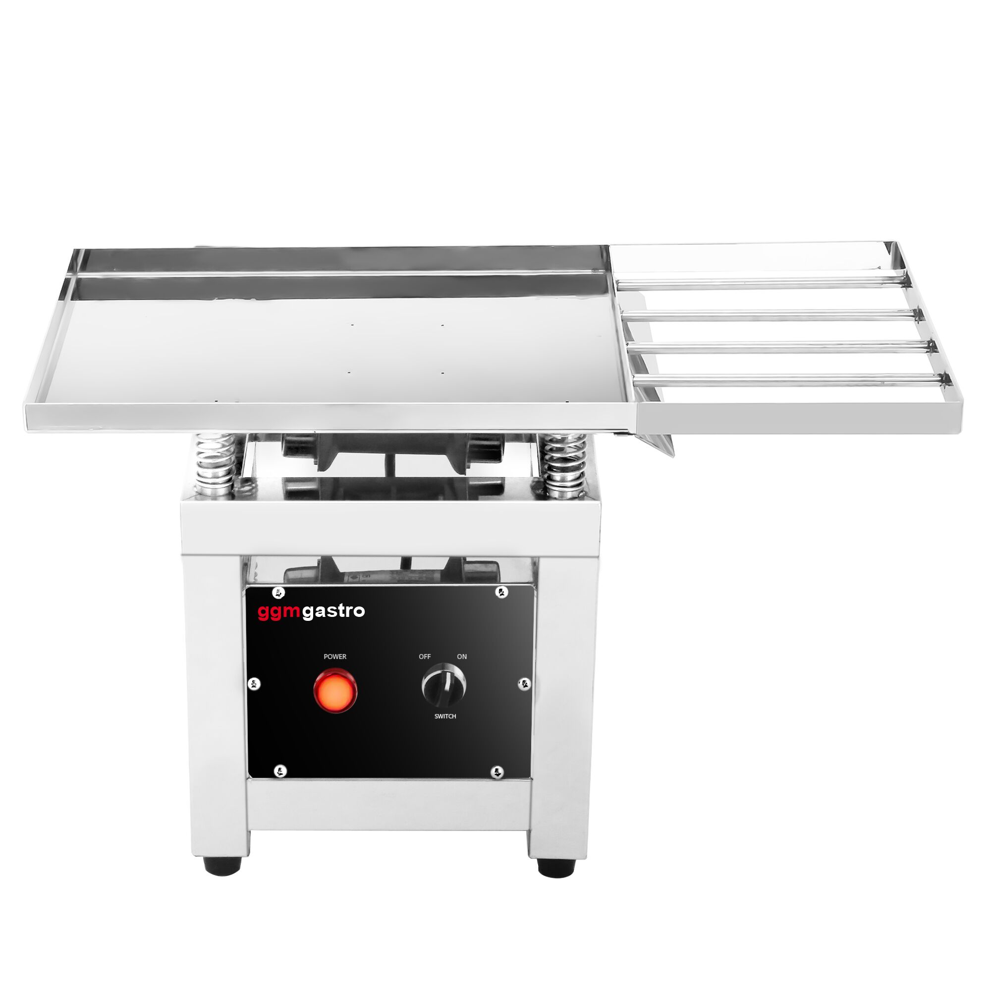 Table vibrante pour chocolat - 30 Watt - max. 30 kg - inox 