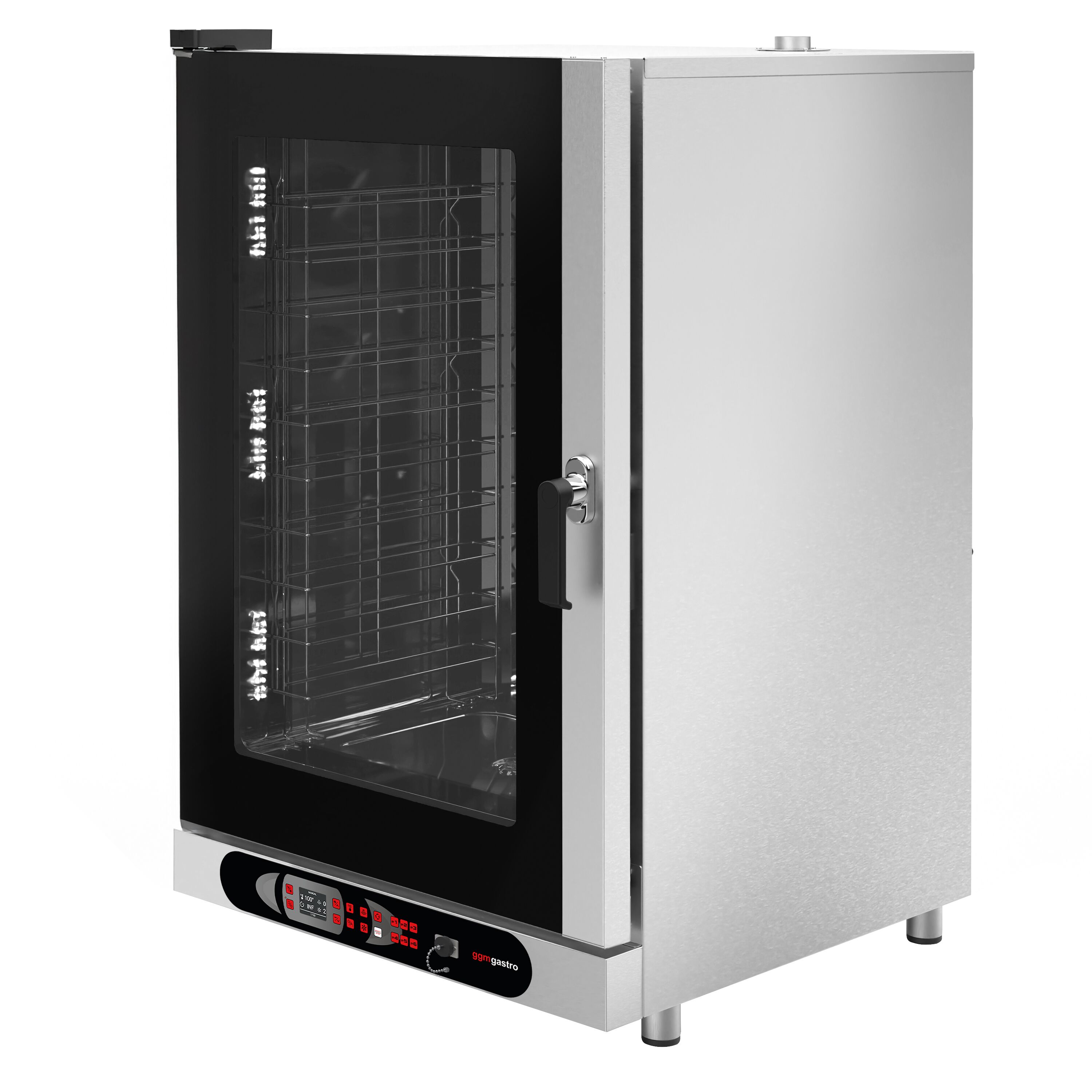 Four mixte - numérique - 10 x GN 1/1 ou 10 x EN 600 x 400 - avec système de lavage inclus