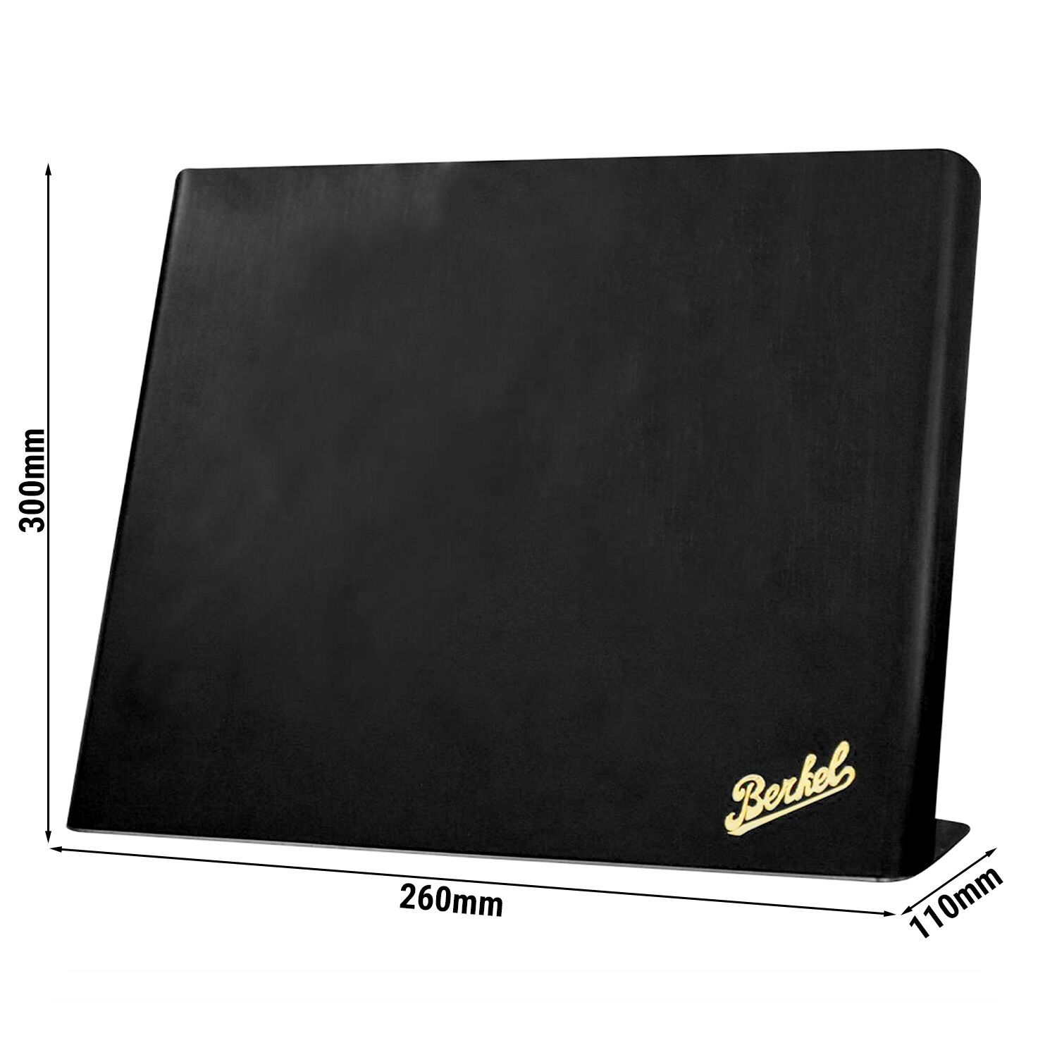 BERKEL | magnetiskt knivblock – svart bambu