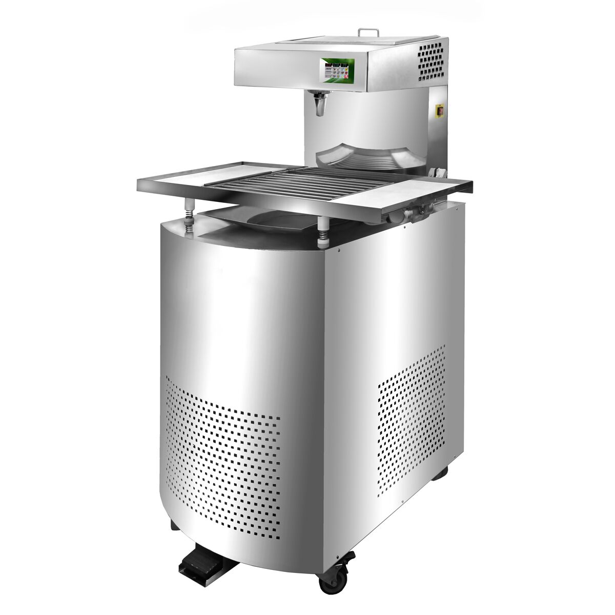 Tempéreuse à chocolat / Chocotemper - 12 kg - 2,5 kW - avec robinet de vidange - incl. surface de rangement avec zone de glaçage