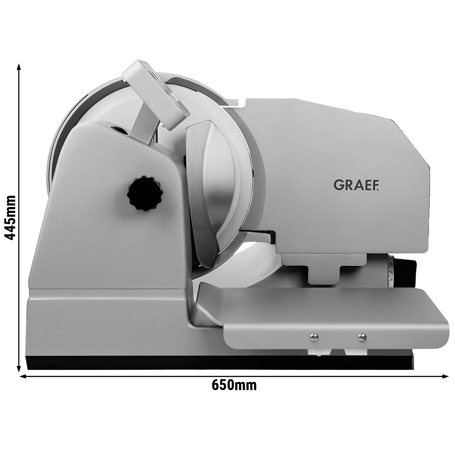 Graef | Master 3310 - Profi-Allesschneider mit Waage - Messer: Ø 330mm - Schnittlänge: 300mm