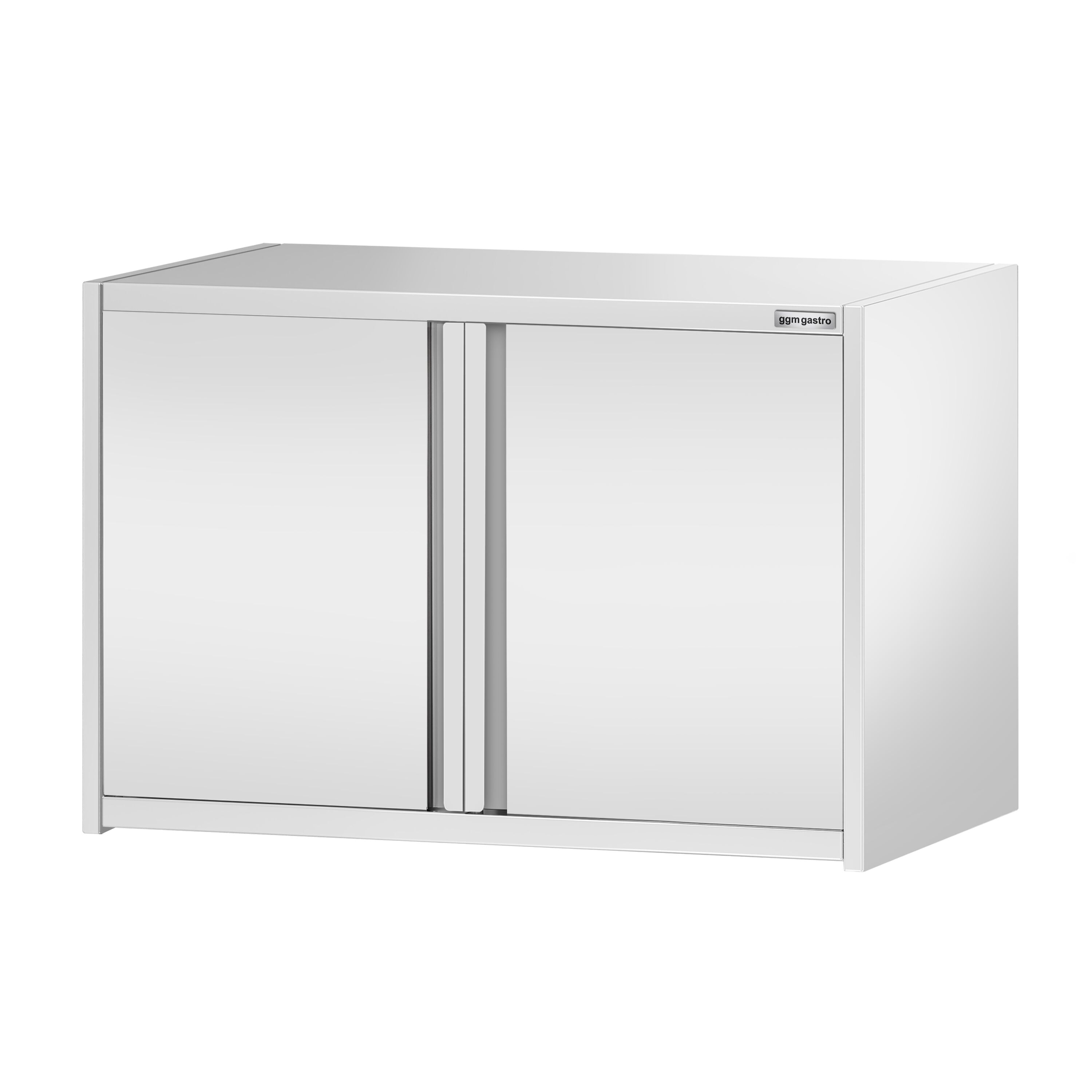 Armoire murale en acier inoxydable PREMIUM - 800x400mm - avec portes battantes - 650mm de haut
