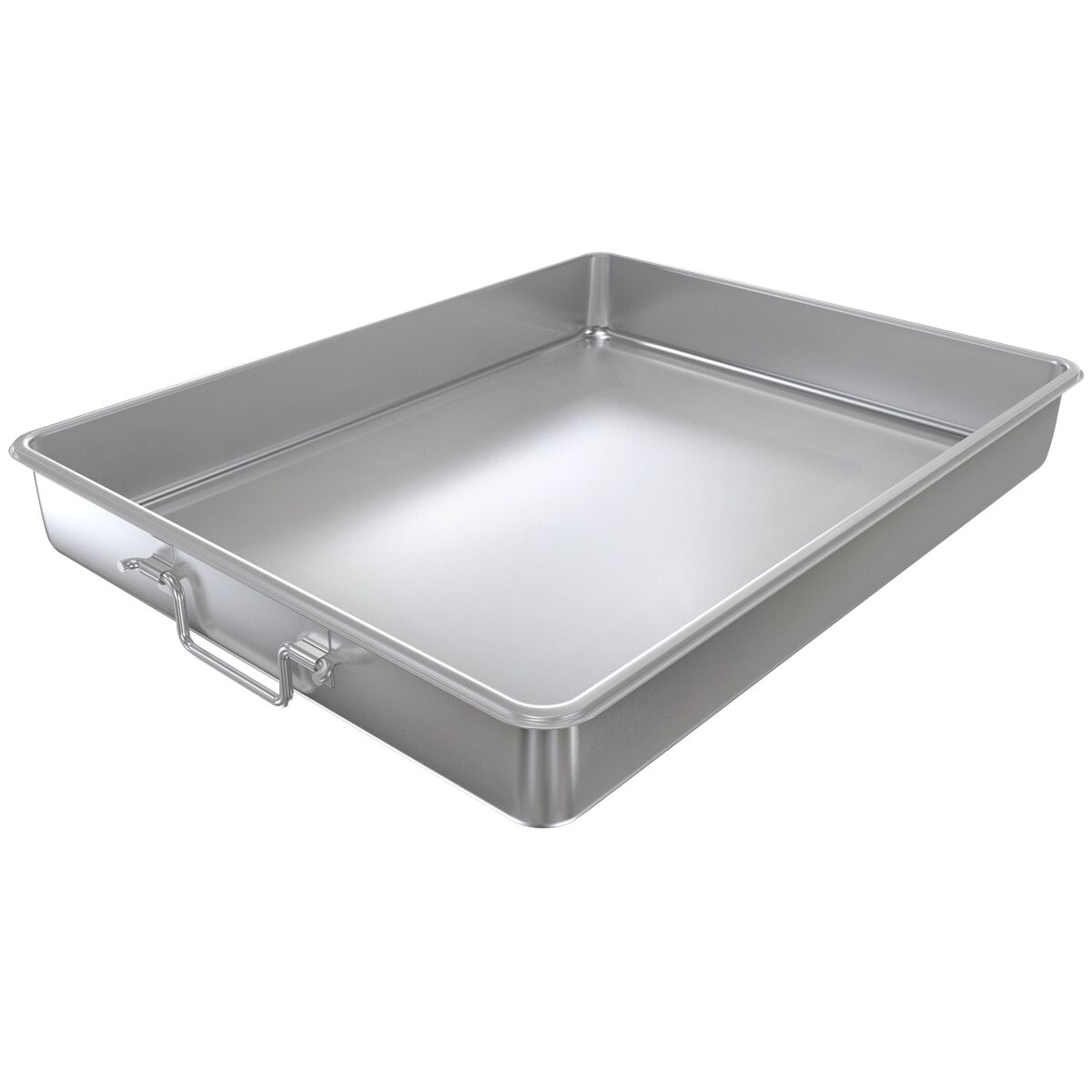 Gryta med lock - Rostfritt stål - 13,5 liter - 584x716x113 mm - med spännlås