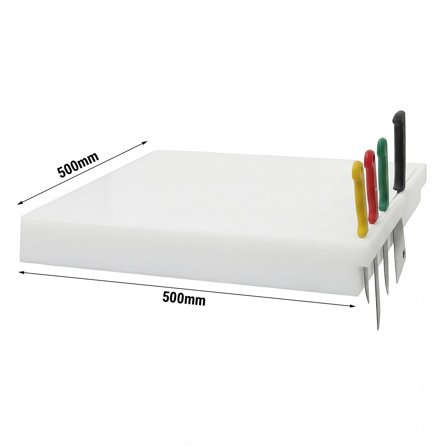Plateau pour table de boucherie - 500 x 500 mm
