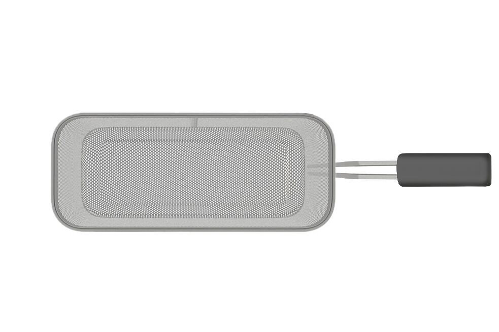 Panier à pâtes - 100x477.3x242.5mm - Inox AISI 304 - Série 600 - compatible avec ENB363P