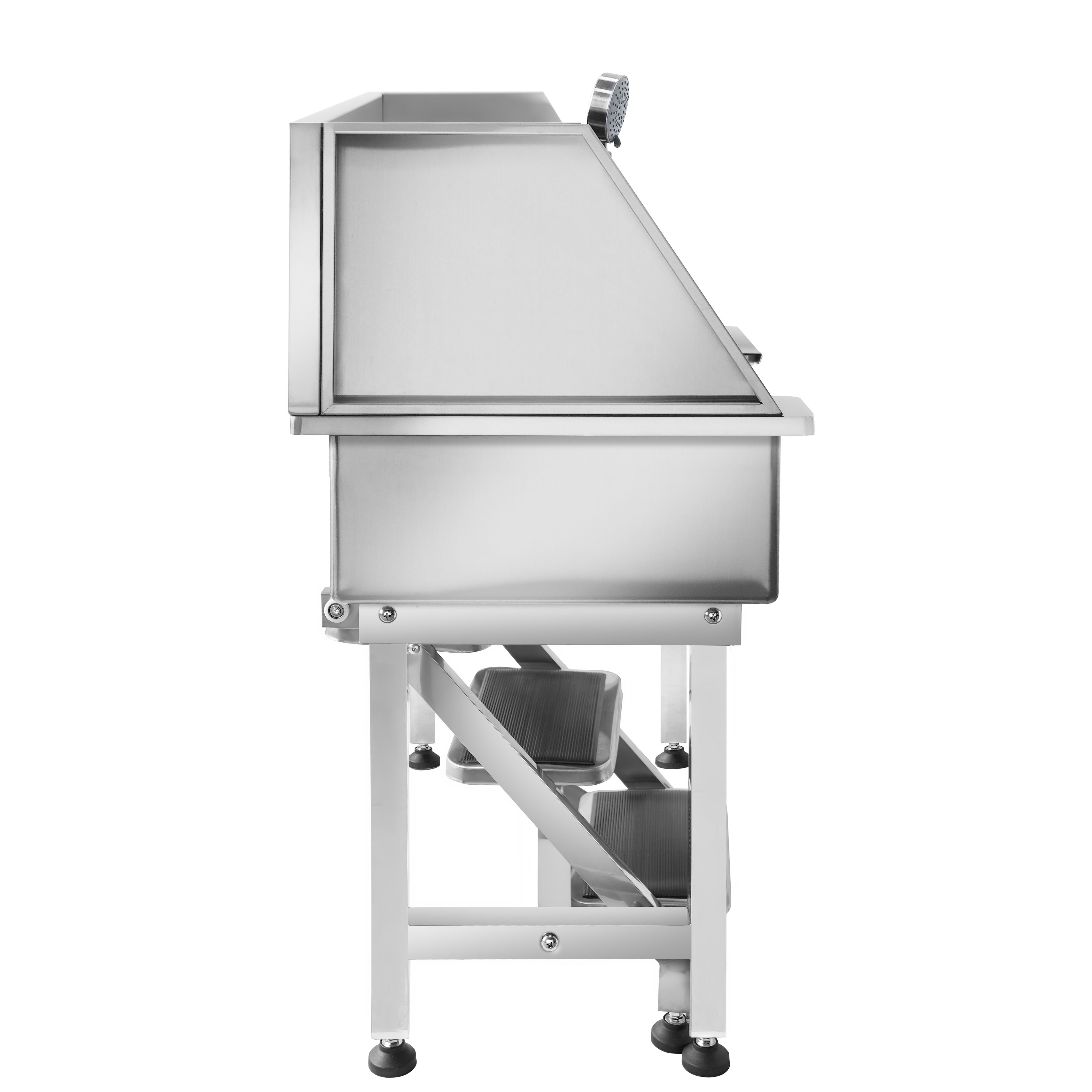 Dog Bath - with Steps, Taps and Mixers & anti-slip mat
