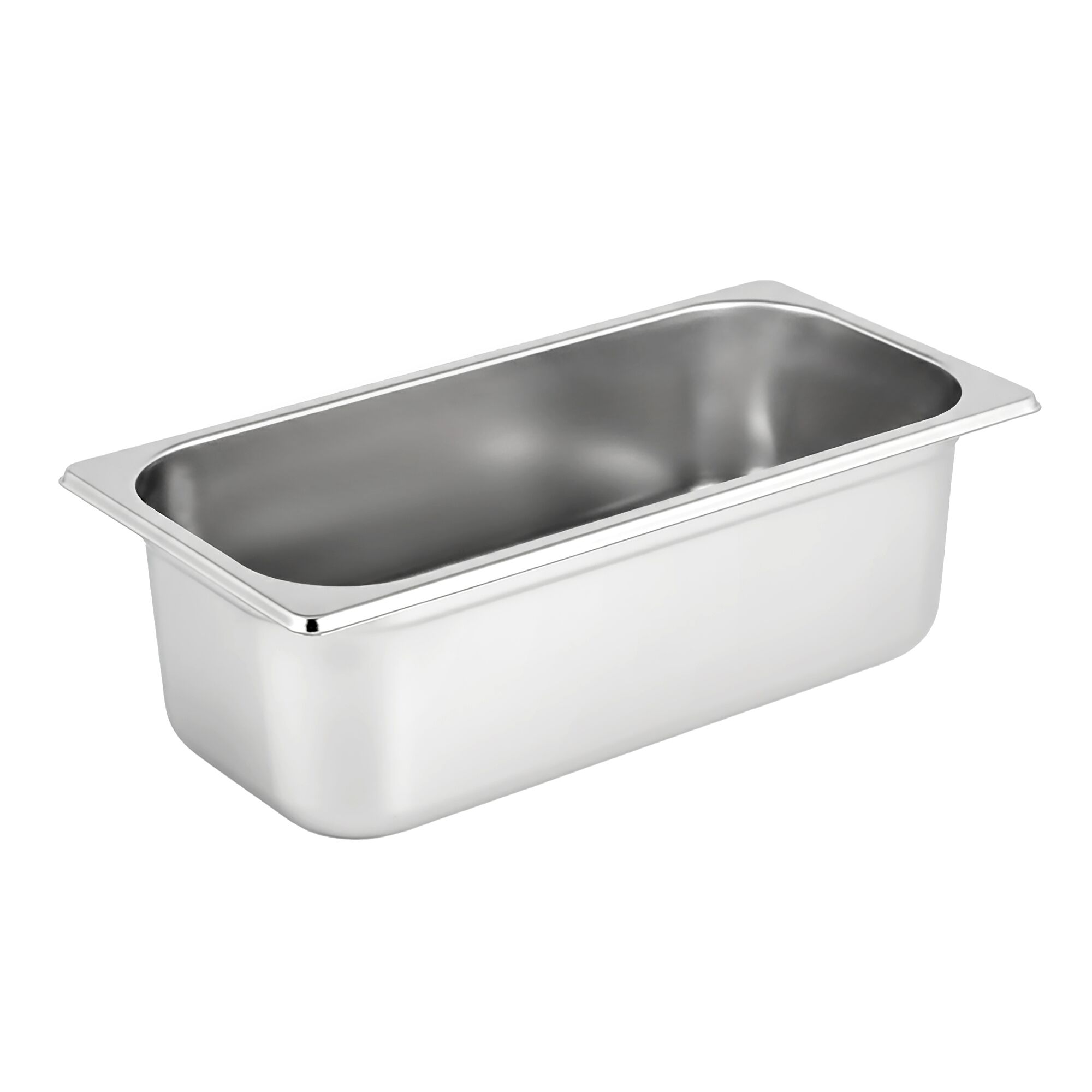 Bac à glace en acier inoxydable - 5l - 360x165x120mm