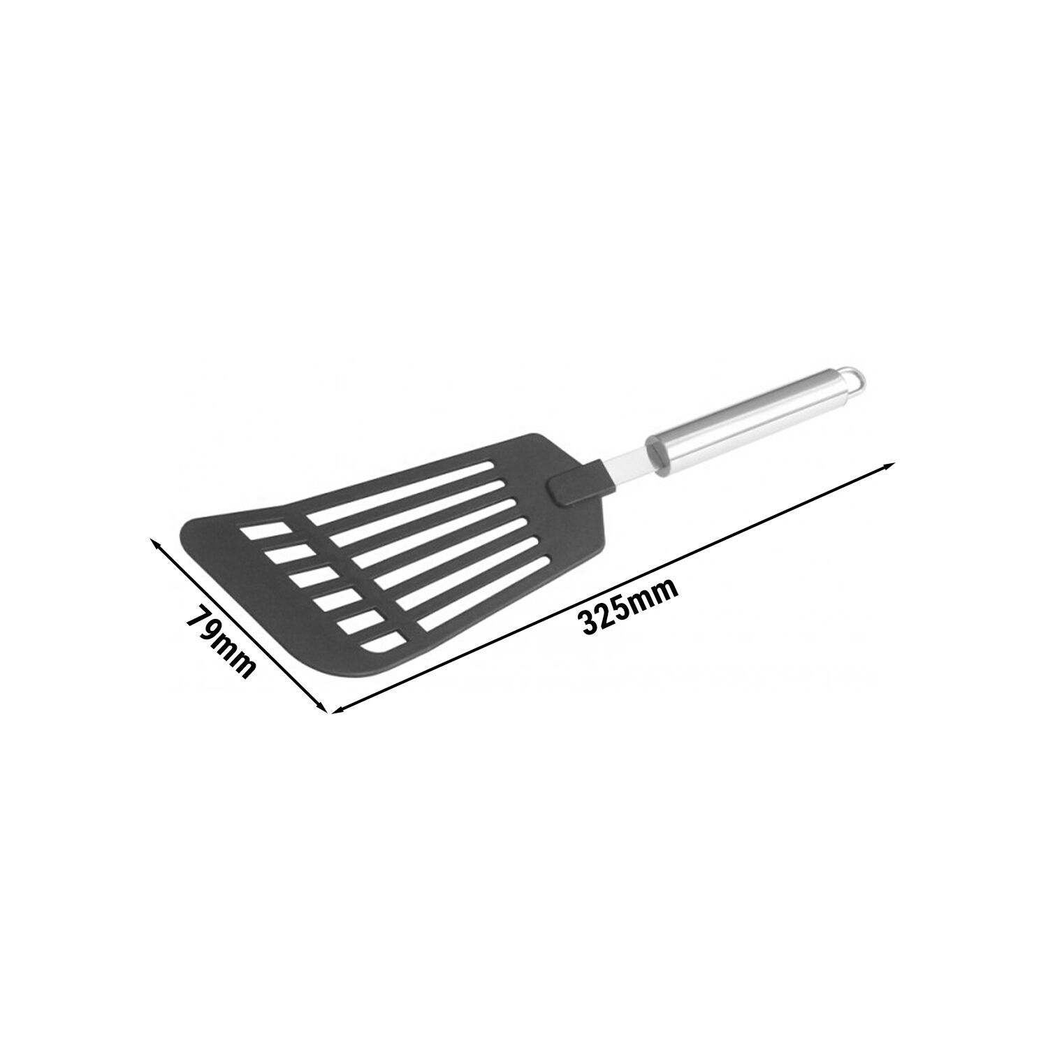Spatule pour poêle en nylon - 320 mm