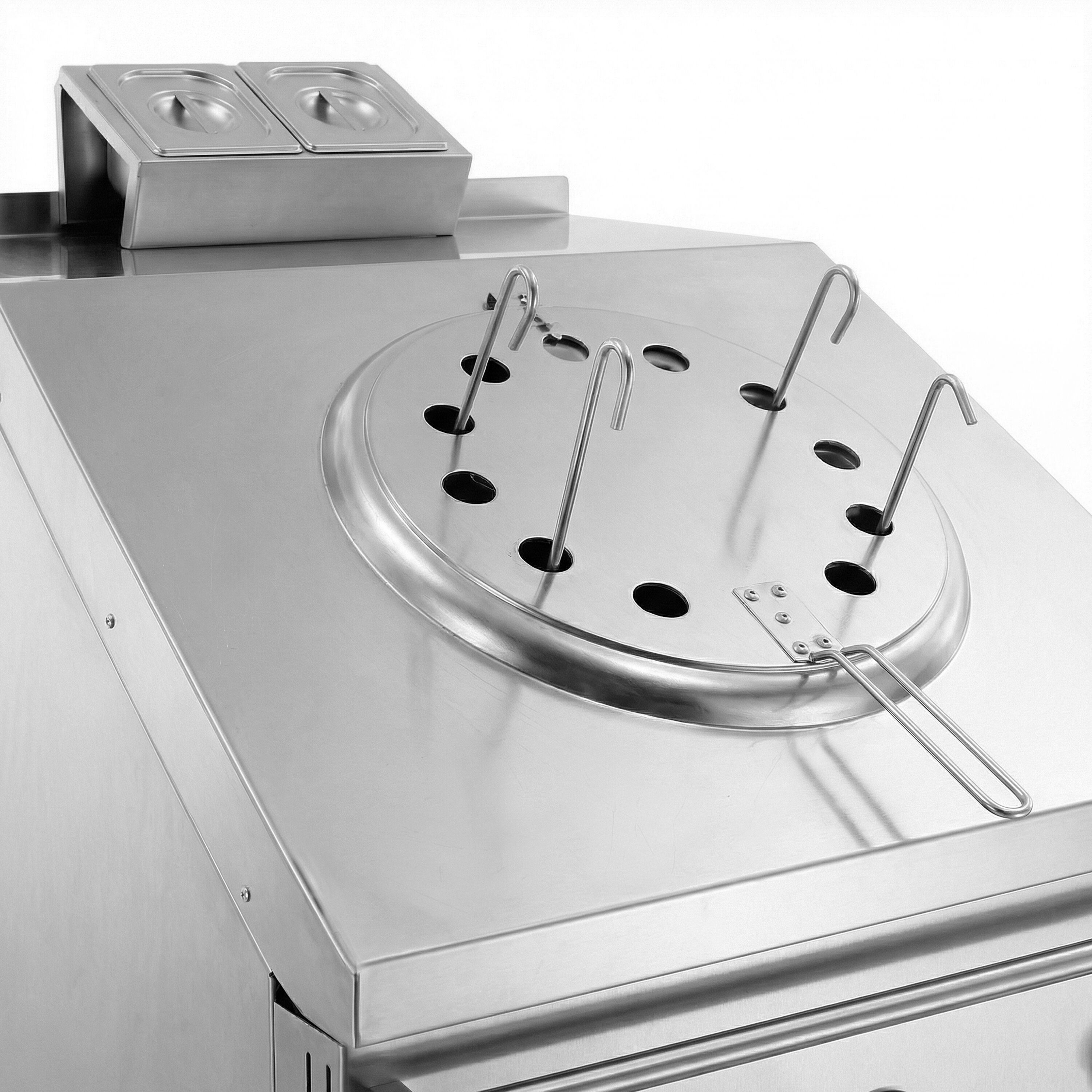Gas Forno Tandoori - manuale - 64,80kW - 706x995x1441mm - Acciaio inox AISI 304
