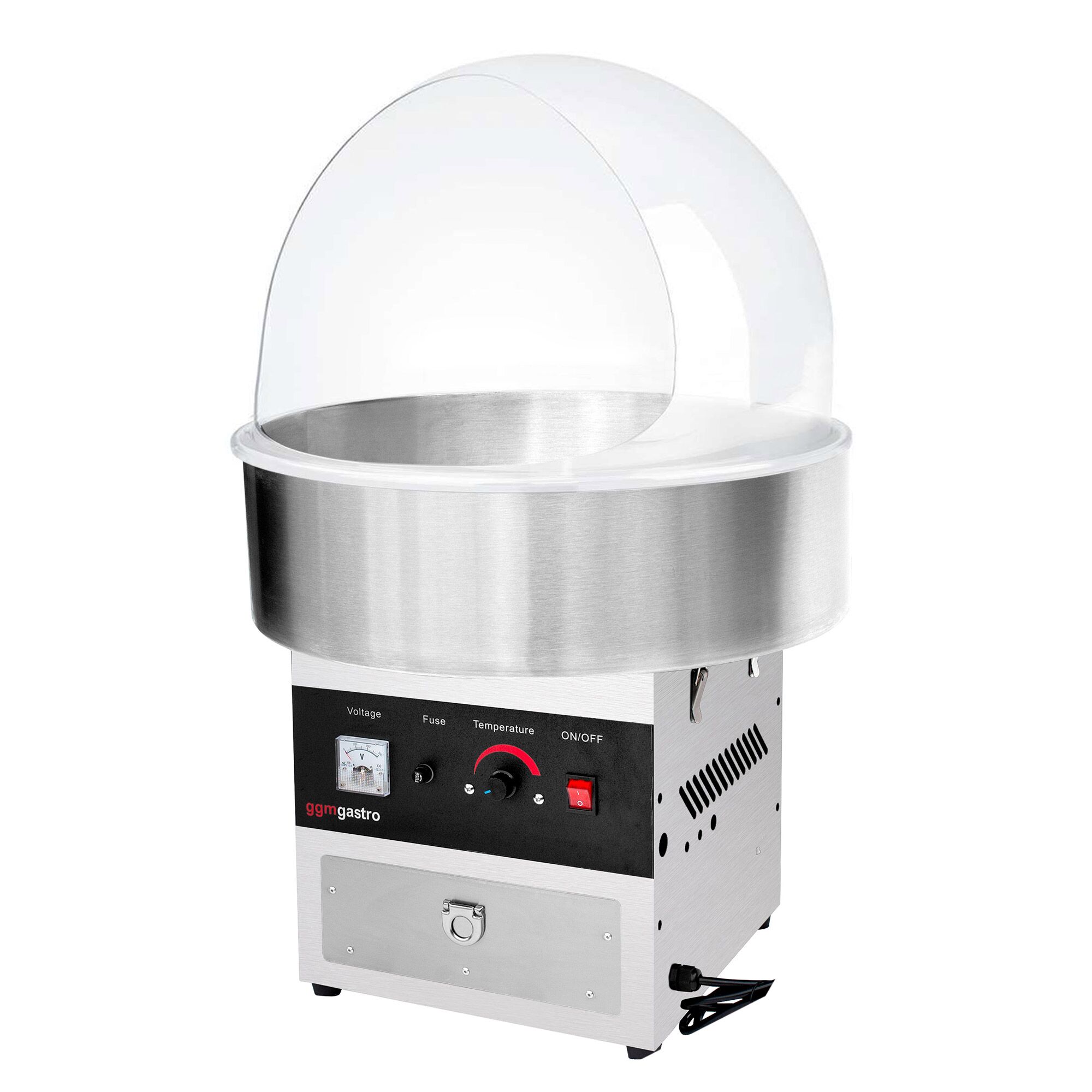 Hattarakone - Ø 52 cm - 950 W - ruostumaton teräs - roiskesuojalla